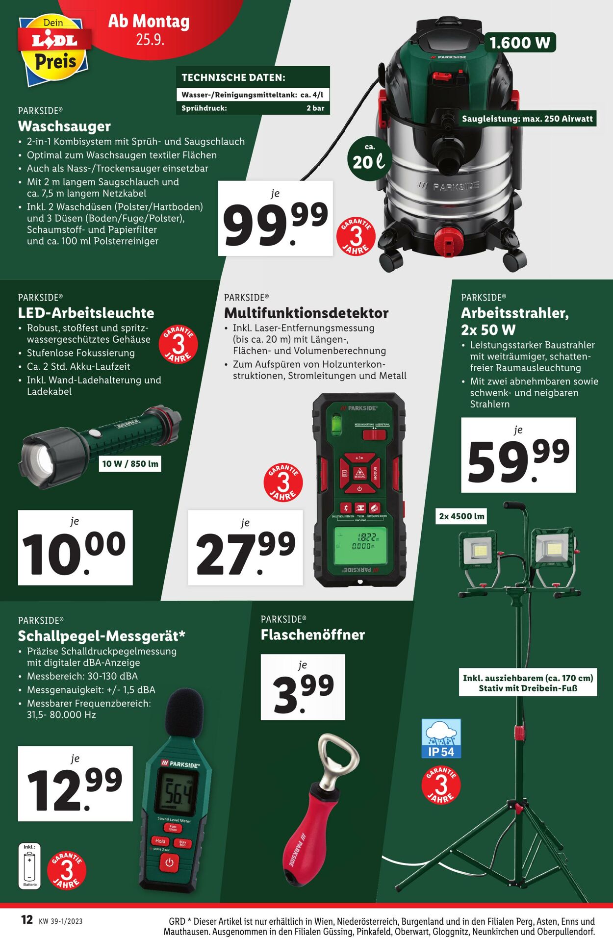 Prospekt Lidl 19.09.2023 - 27.09.2023