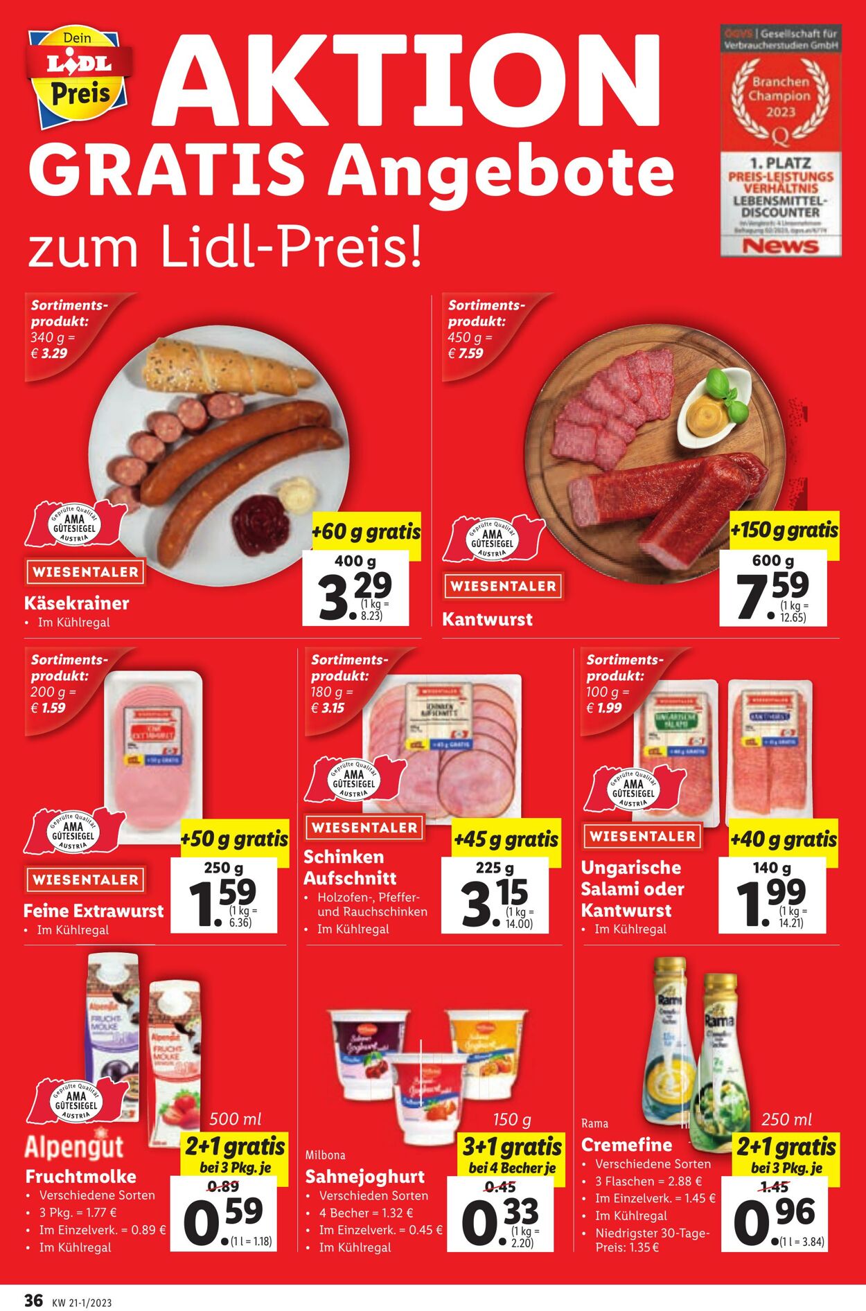 Prospekt Lidl 17.05.2023 - 24.05.2023