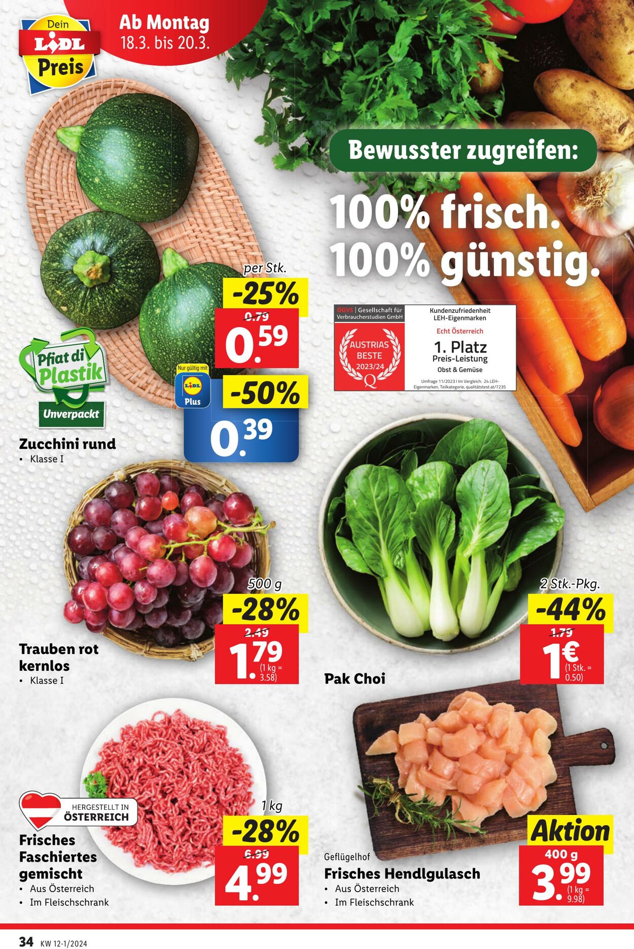 Prospekt Lidl 14.03.2024 - 20.03.2024