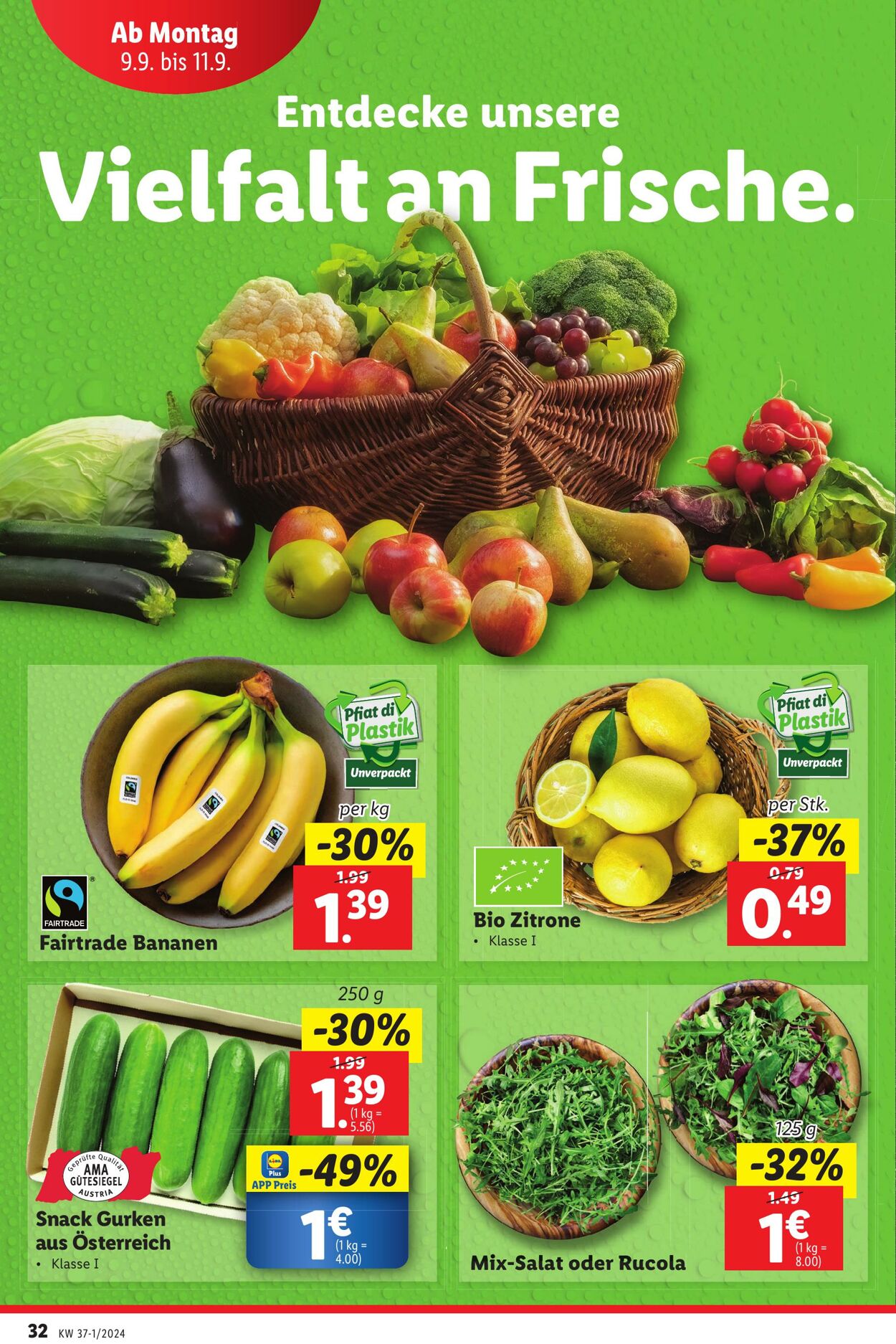 Prospekt Lidl 05.09.2024 - 11.09.2024