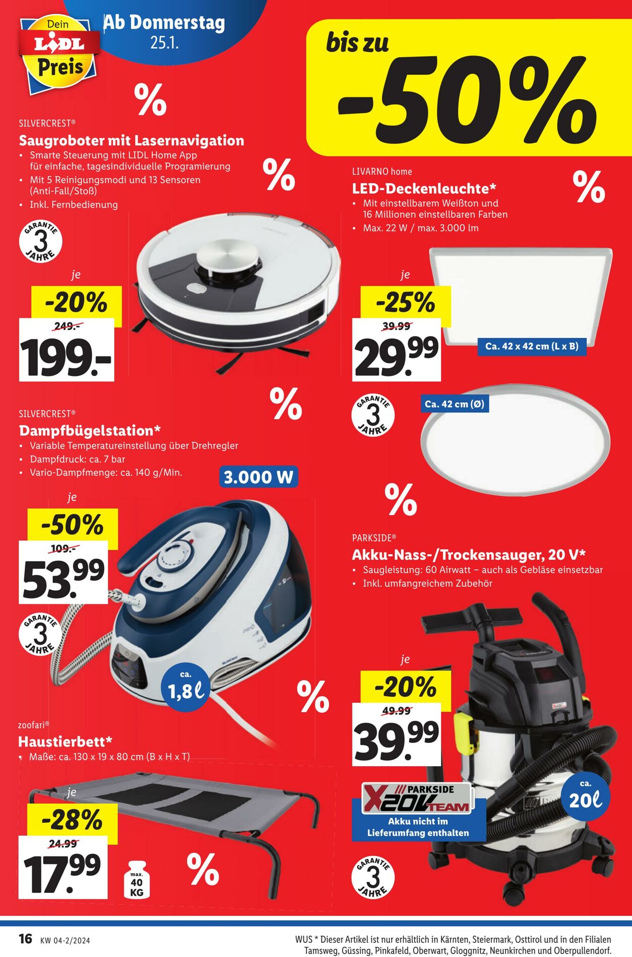 Prospekt Lidl 25.01.2024 - 31.01.2024