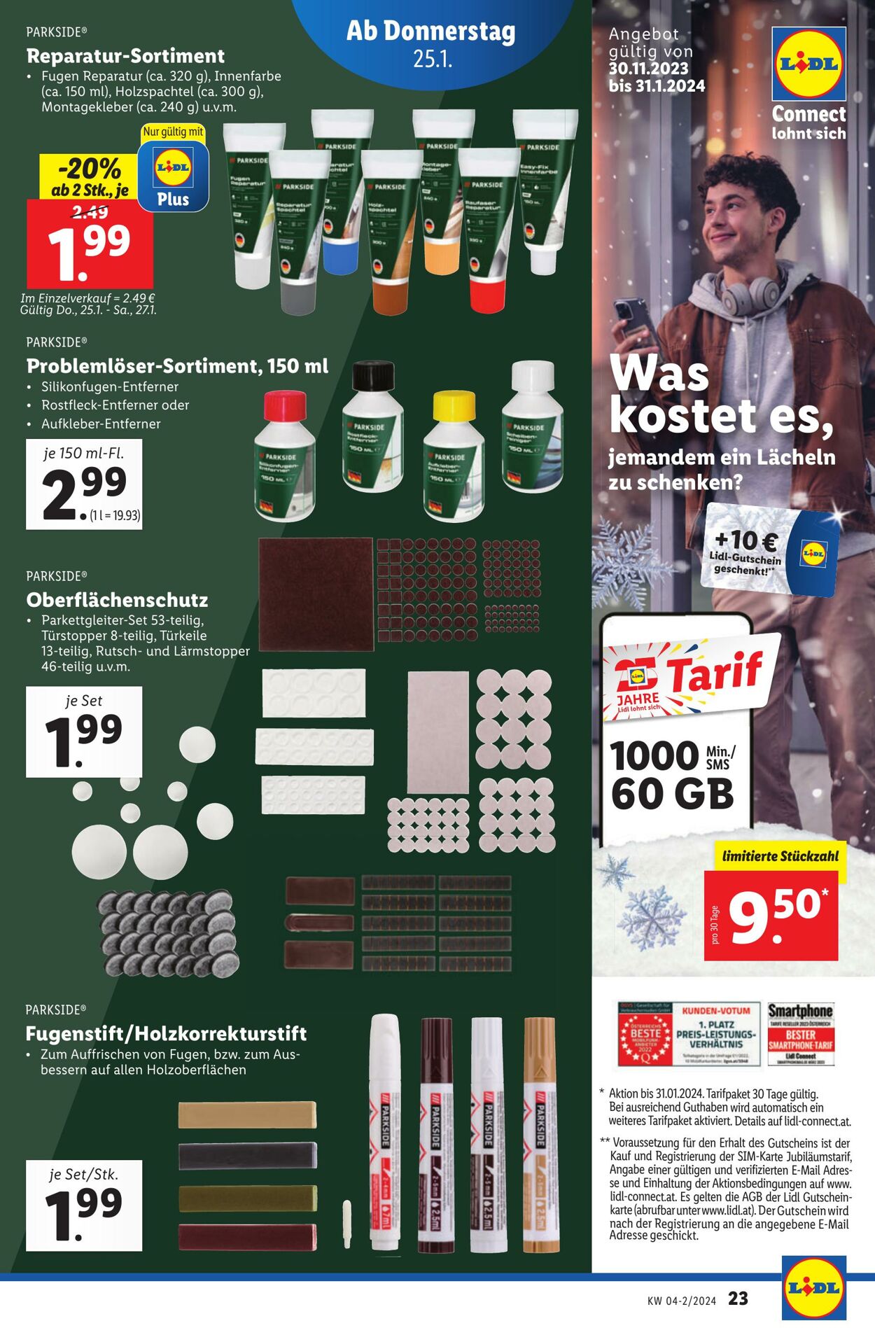 Prospekt Lidl 25.01.2024 - 31.01.2024