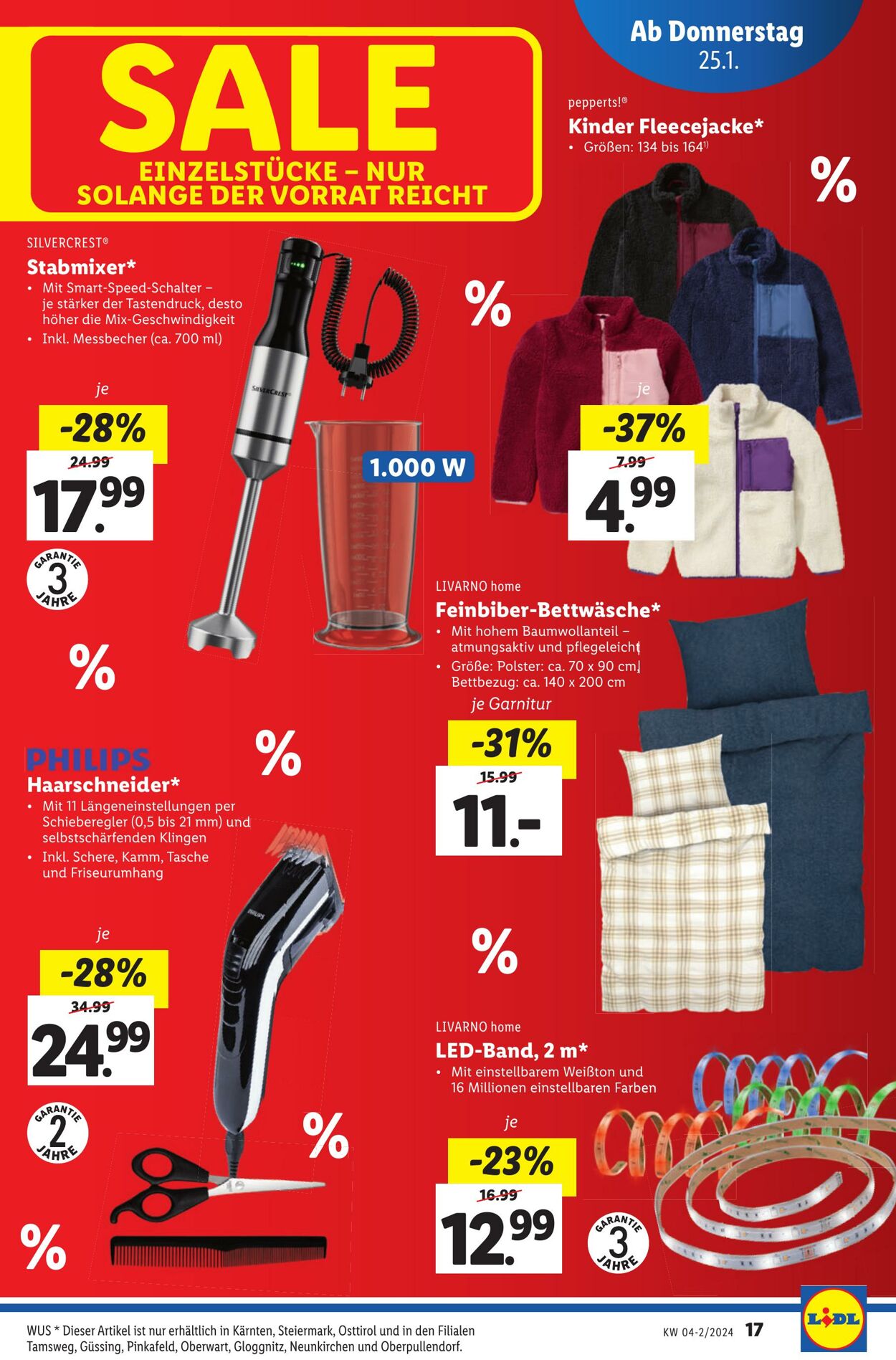 Prospekt Lidl 25.01.2024 - 31.01.2024