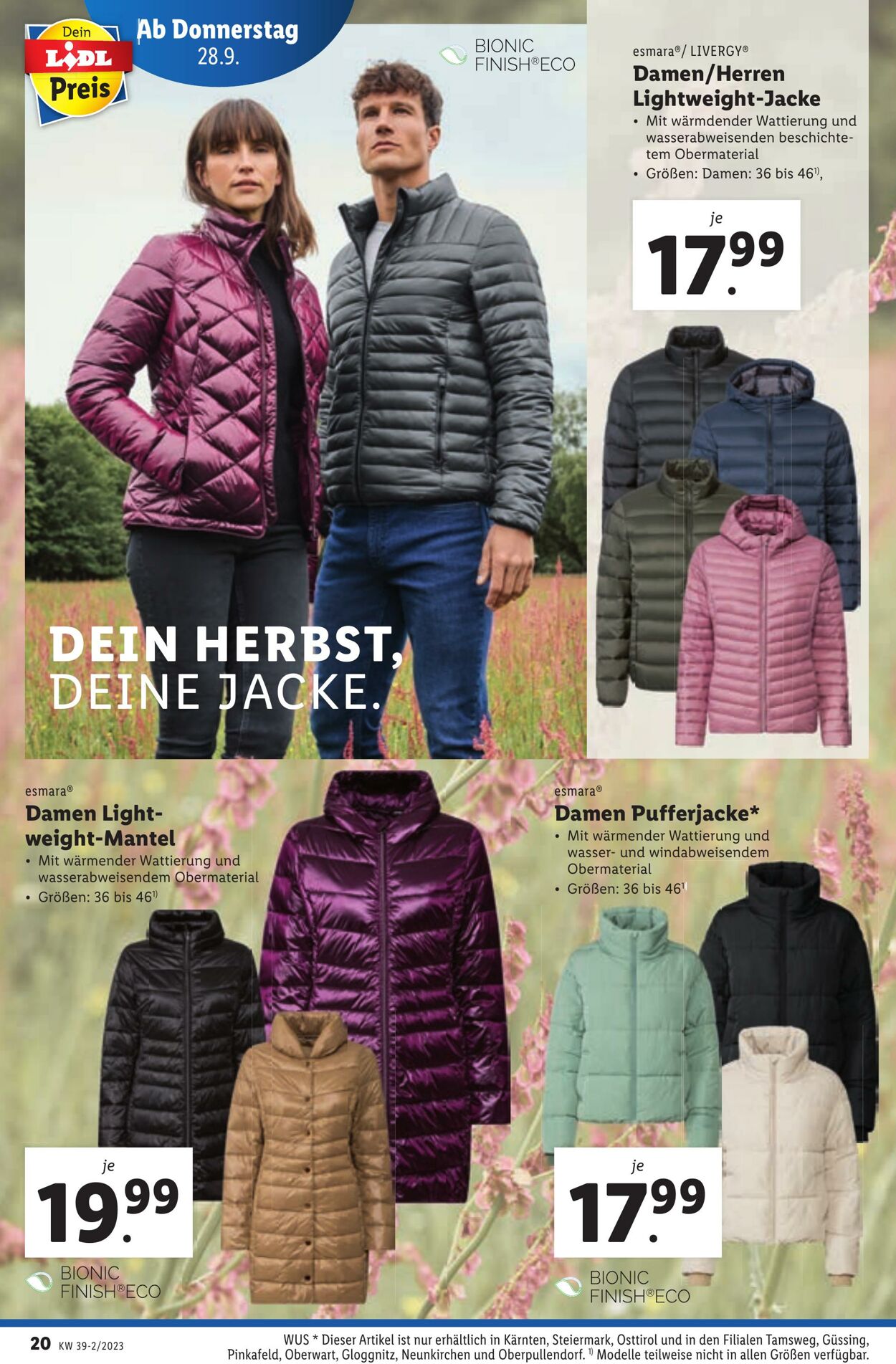 Prospekt Lidl 28.09.2023 - 29.09.2023