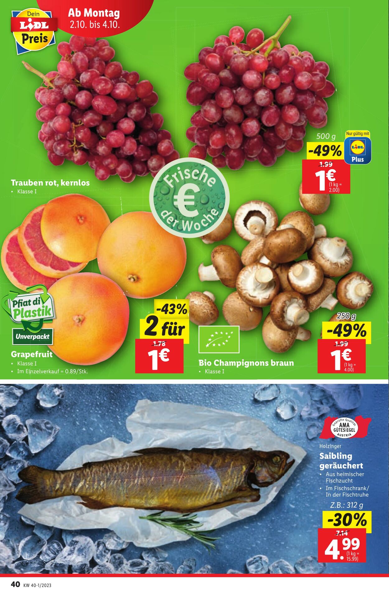 Prospekt Lidl 28.09.2023 - 29.09.2023