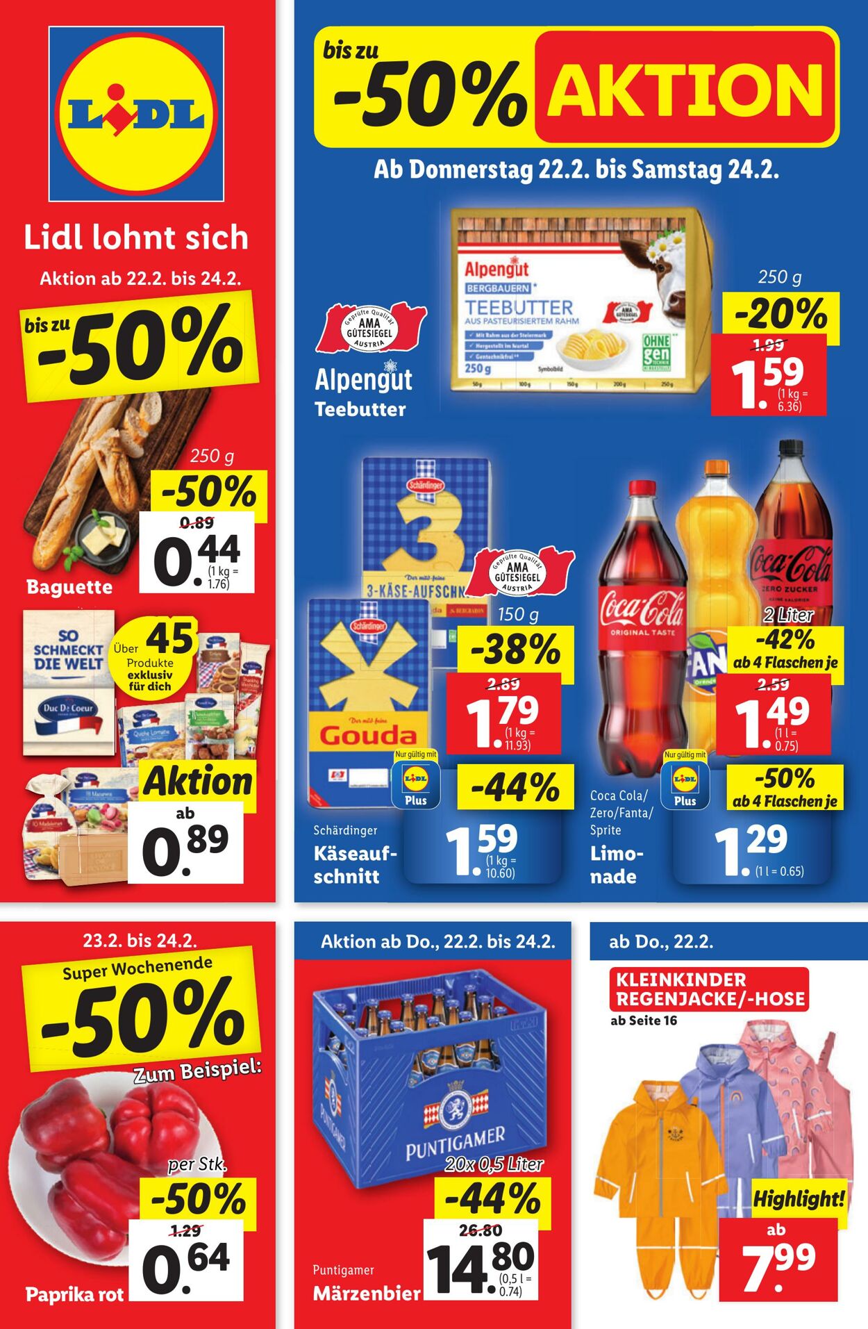 Prospekt Lidl 22.02.2024 - 28.02.2024