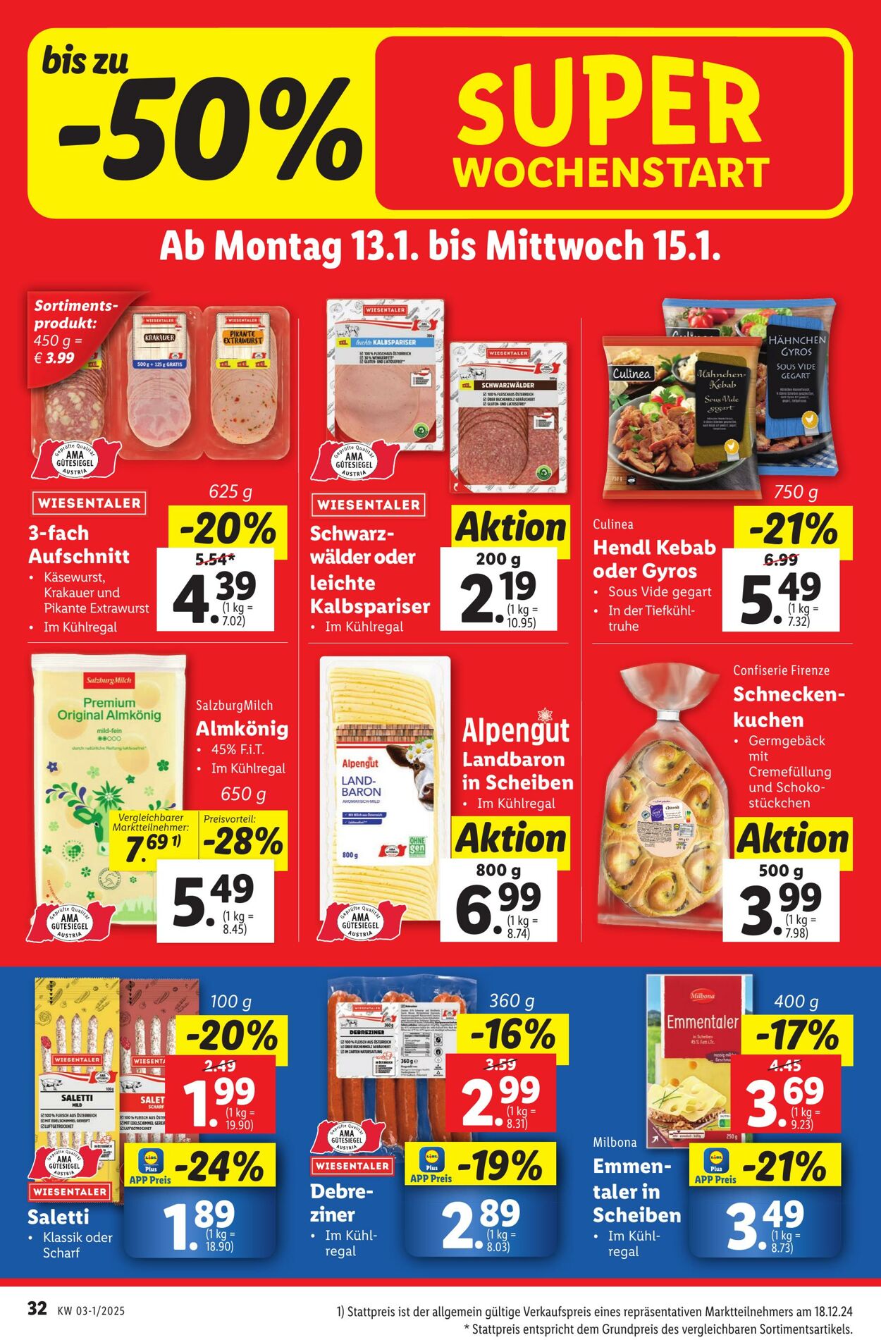 Prospekt Lidl 09.01.2025 - 15.01.2025