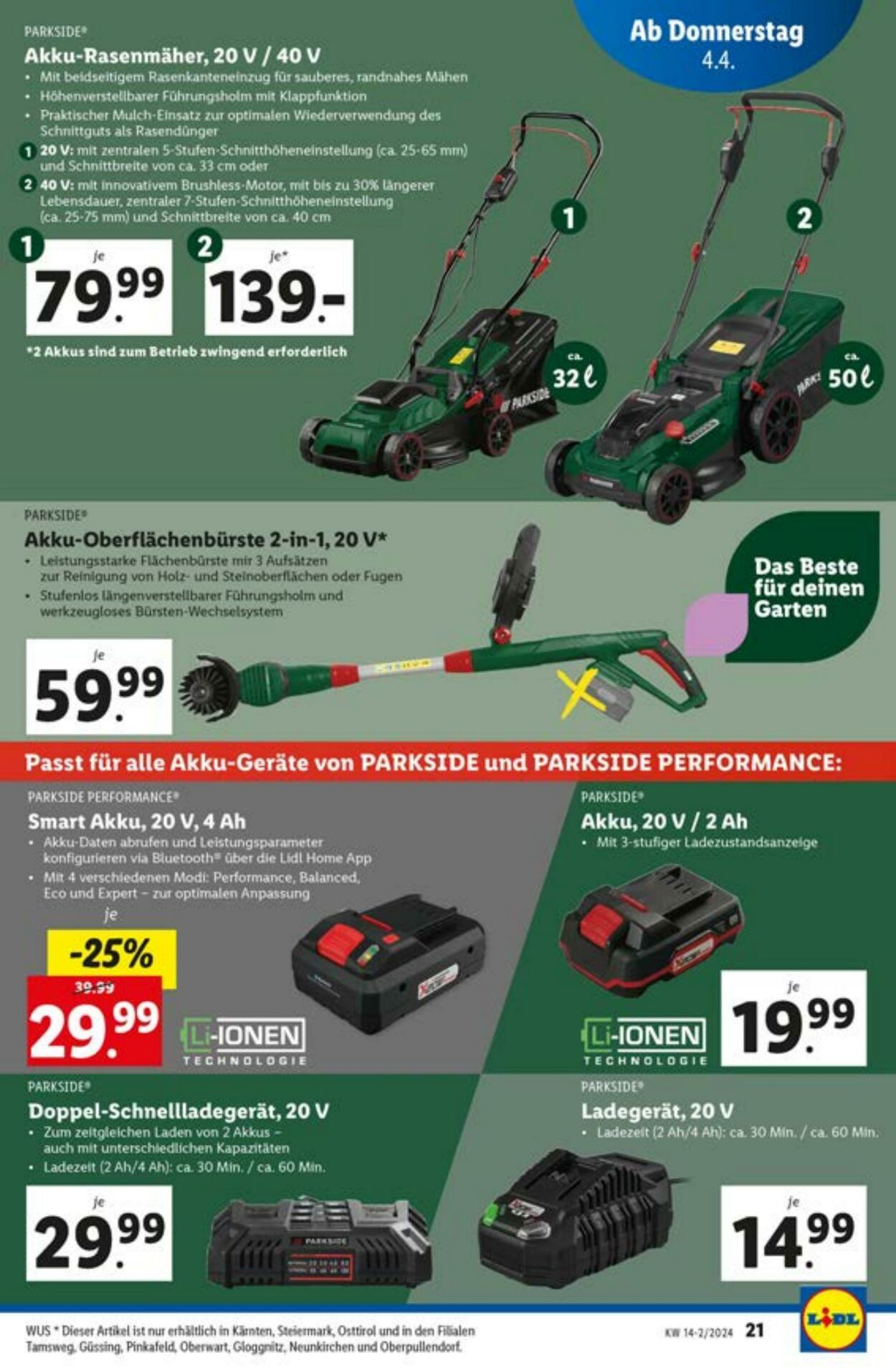 Prospekt Lidl 04.04.2024 - 06.04.2024