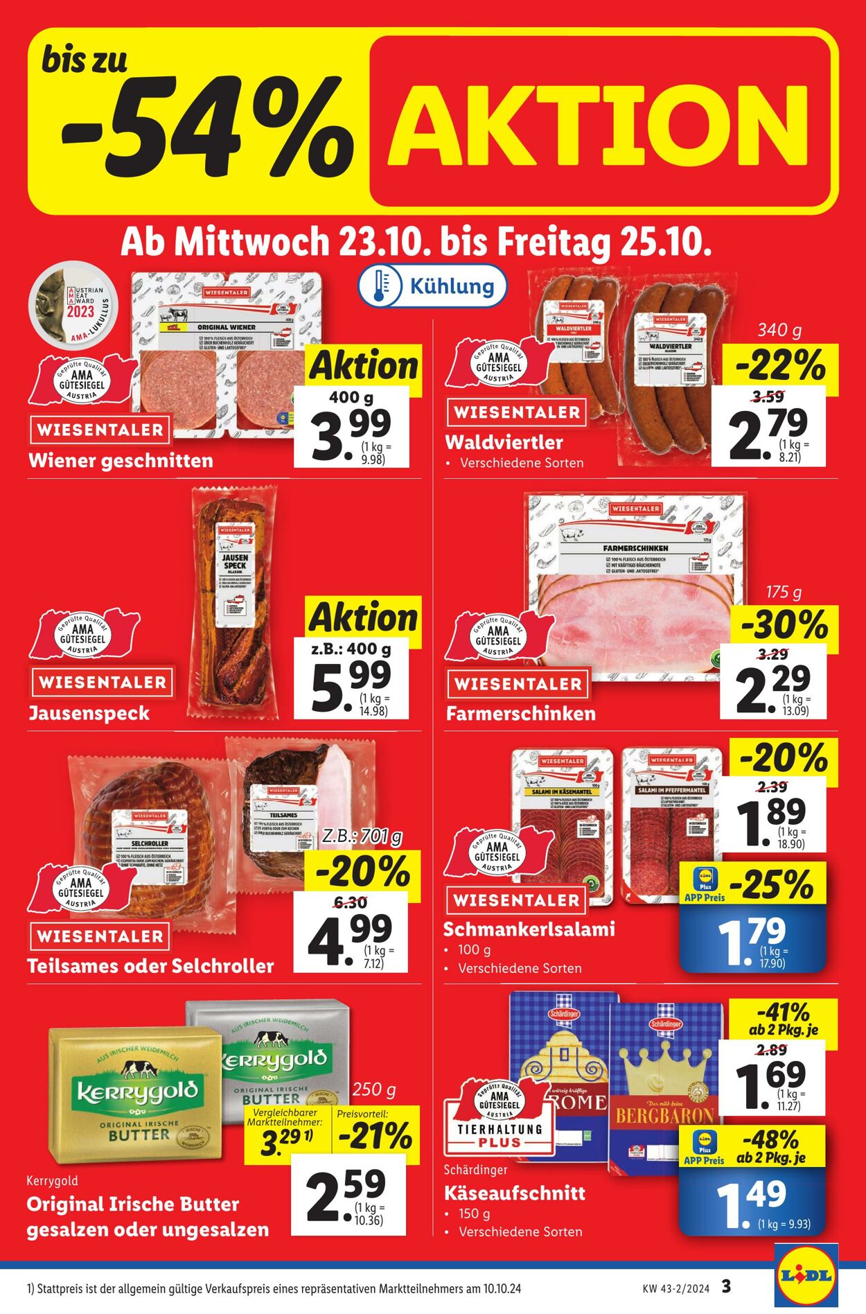 Prospekt Lidl 23.10.2024 - 29.10.2024