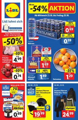 Prospekt Lidl 23.10.2024 - 29.10.2024