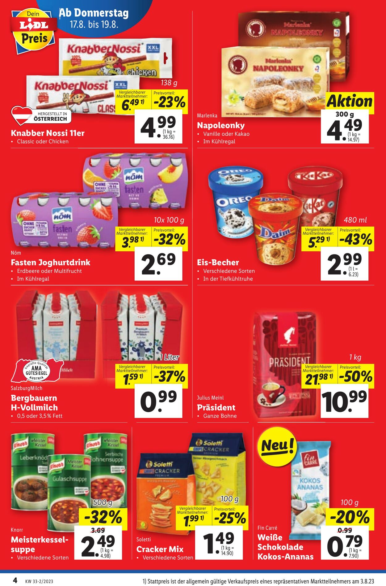 Prospekt Lidl 17.08.2023 - 19.08.2023