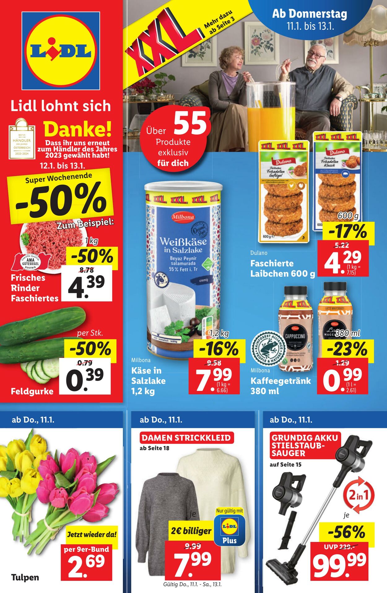 Prospekt Lidl 11.01.2024 - 13.01.2024