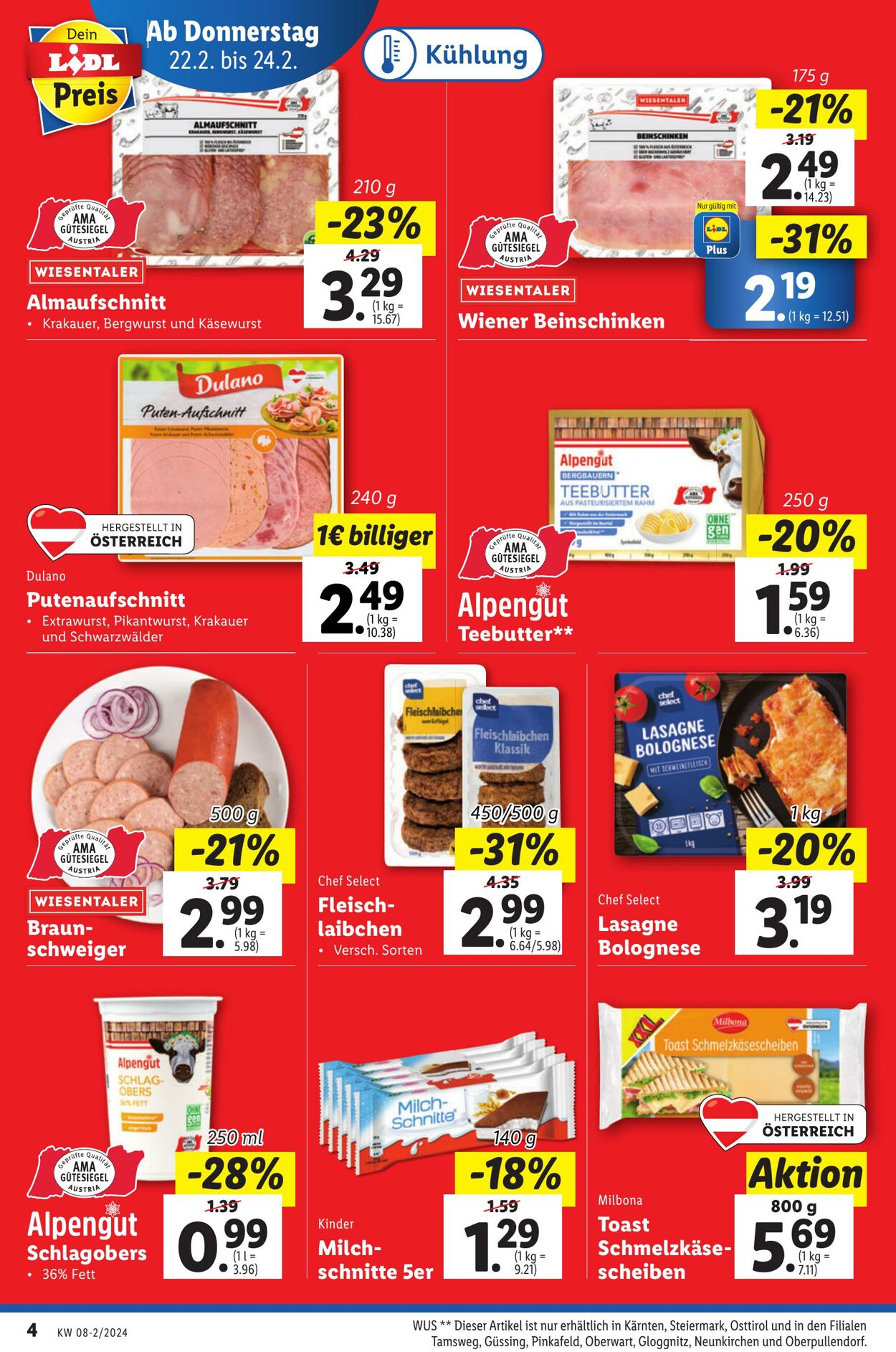 Prospekt Lidl 22.02.2024 - 28.02.2024