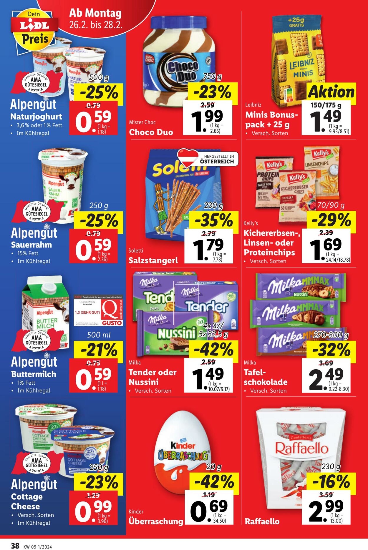 Prospekt Lidl 22.02.2024 - 28.02.2024