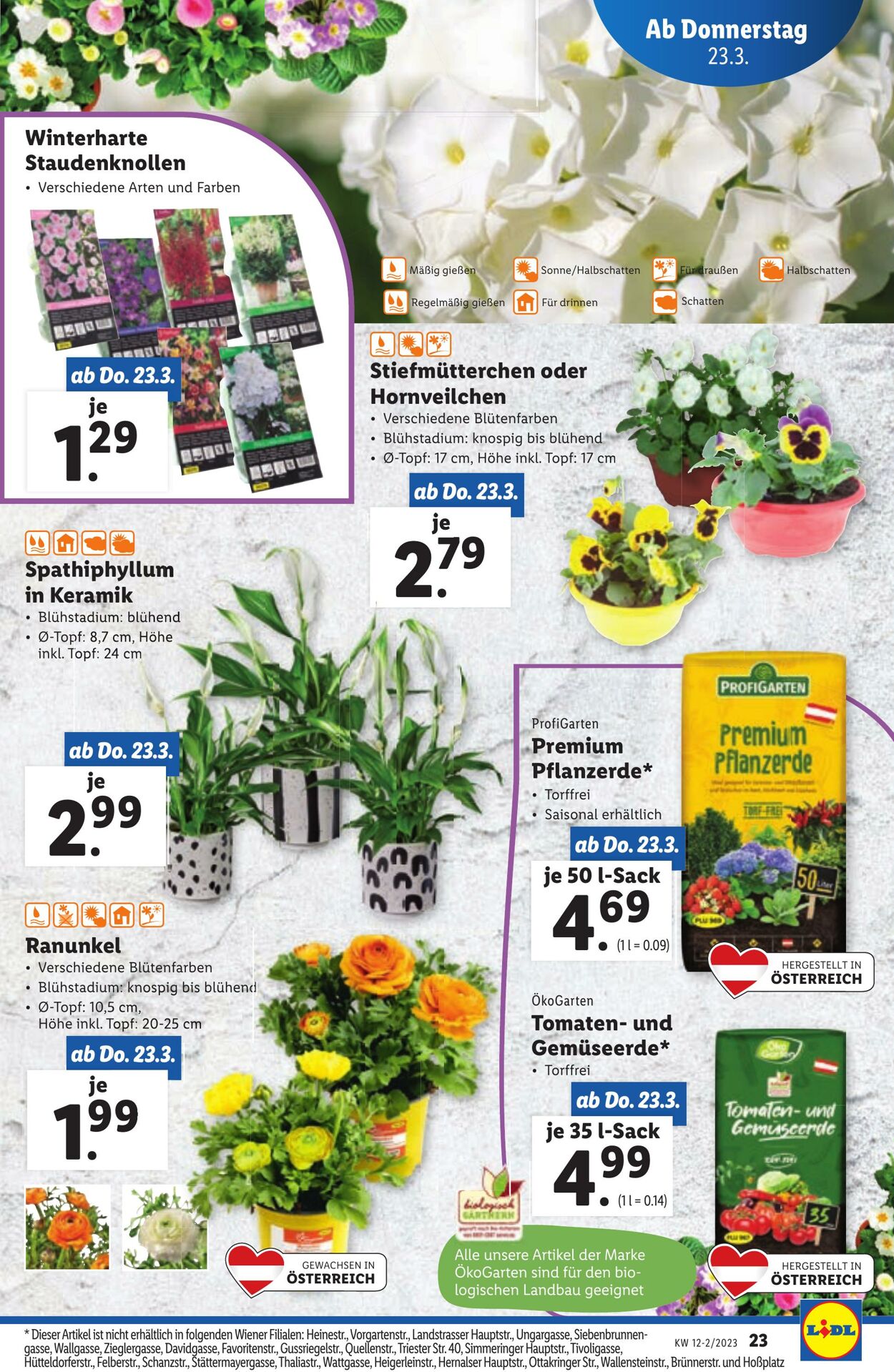 Prospekt Lidl 23.03.2023 - 29.03.2023