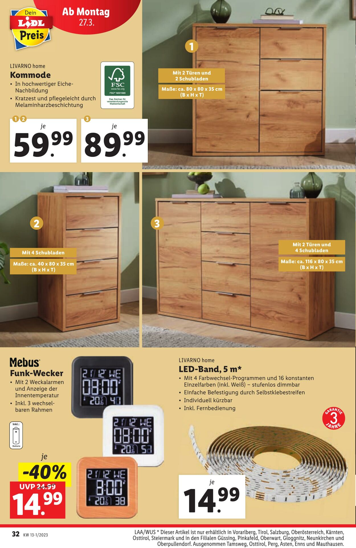 Prospekt Lidl 23.03.2023 - 29.03.2023