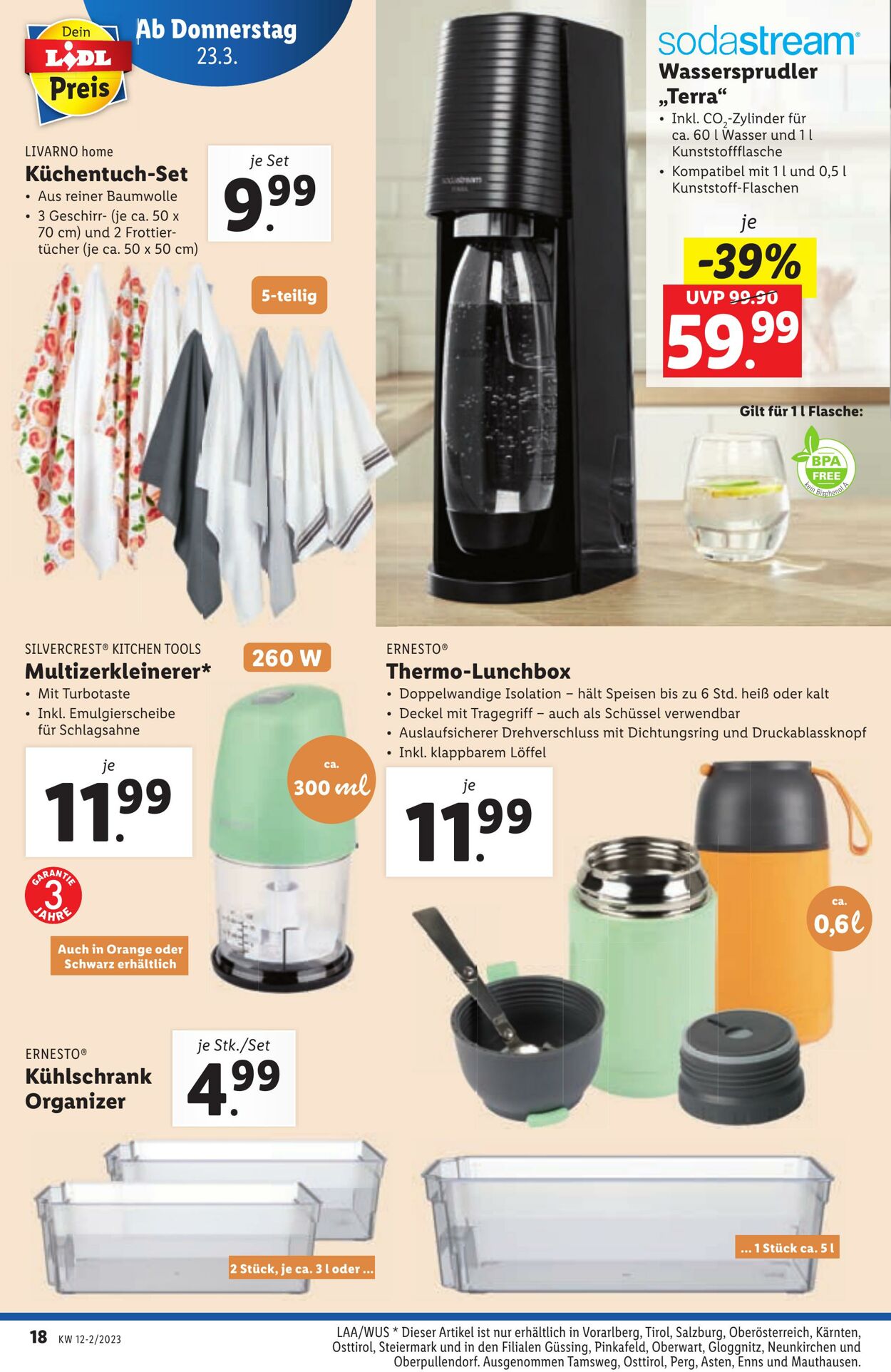 Prospekt Lidl 23.03.2023 - 29.03.2023