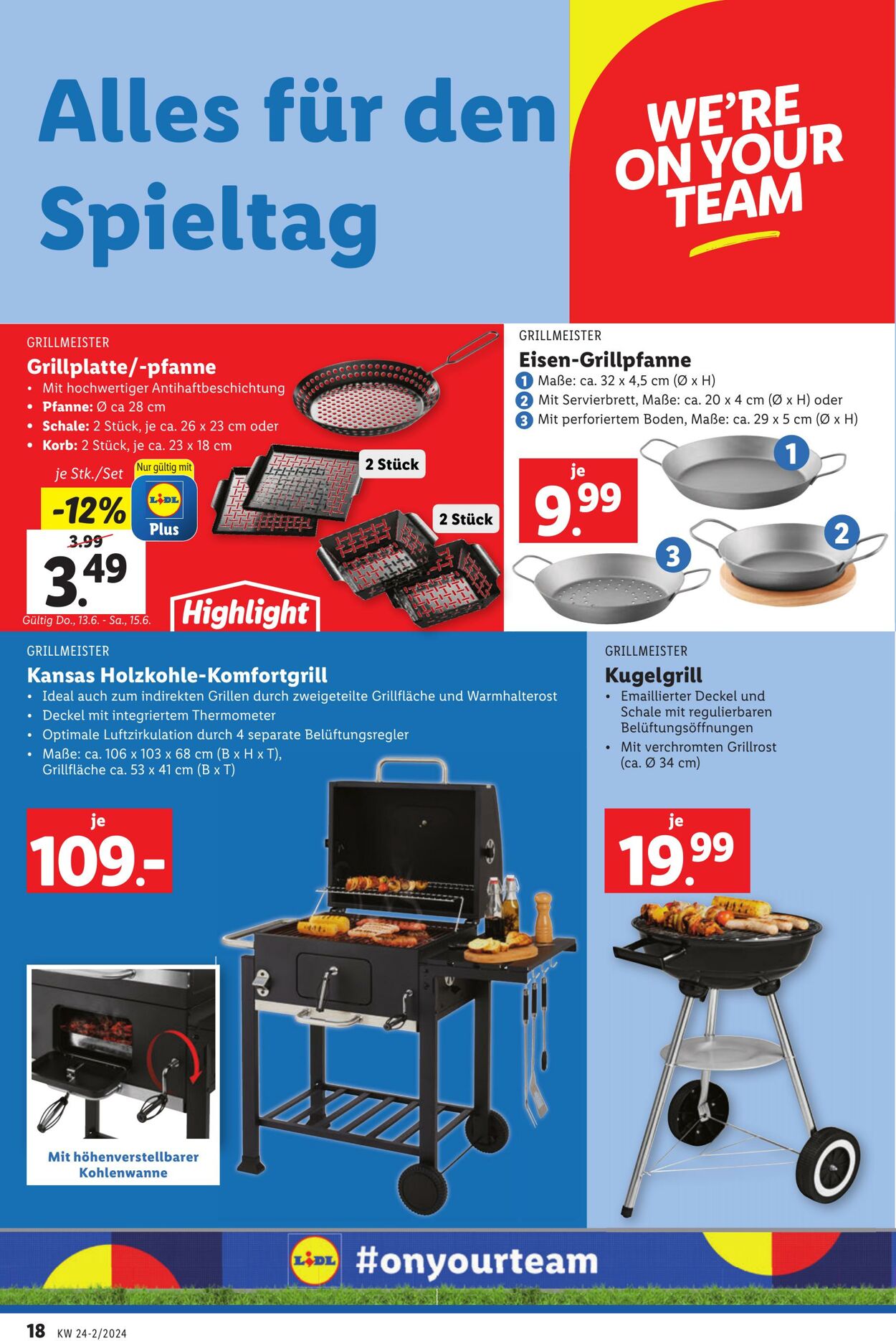 Prospekt Lidl 13.06.2024 - 19.06.2024