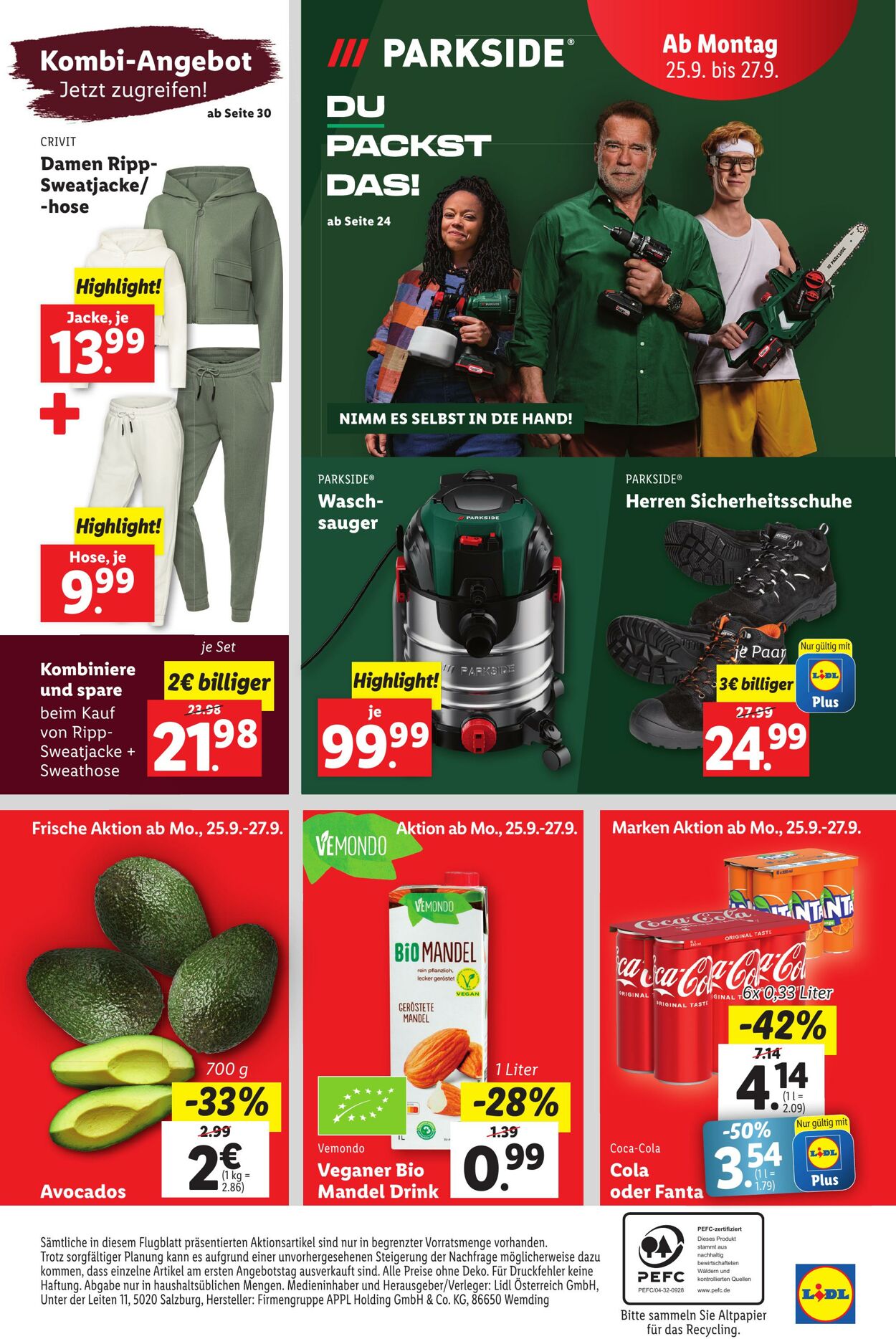 Prospekt Lidl 21.09.2023 - 23.09.2023