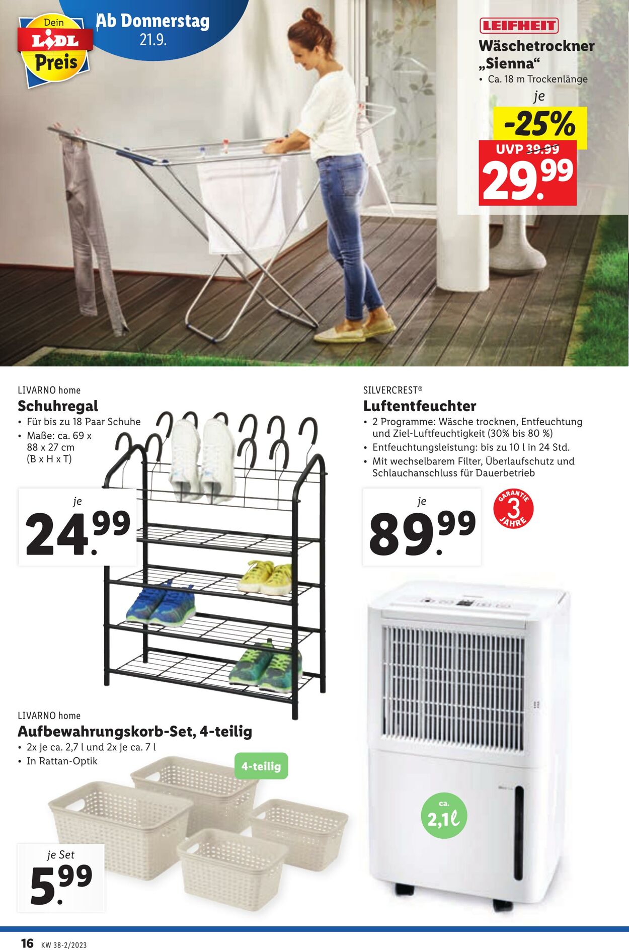 Prospekt Lidl 21.09.2023 - 23.09.2023