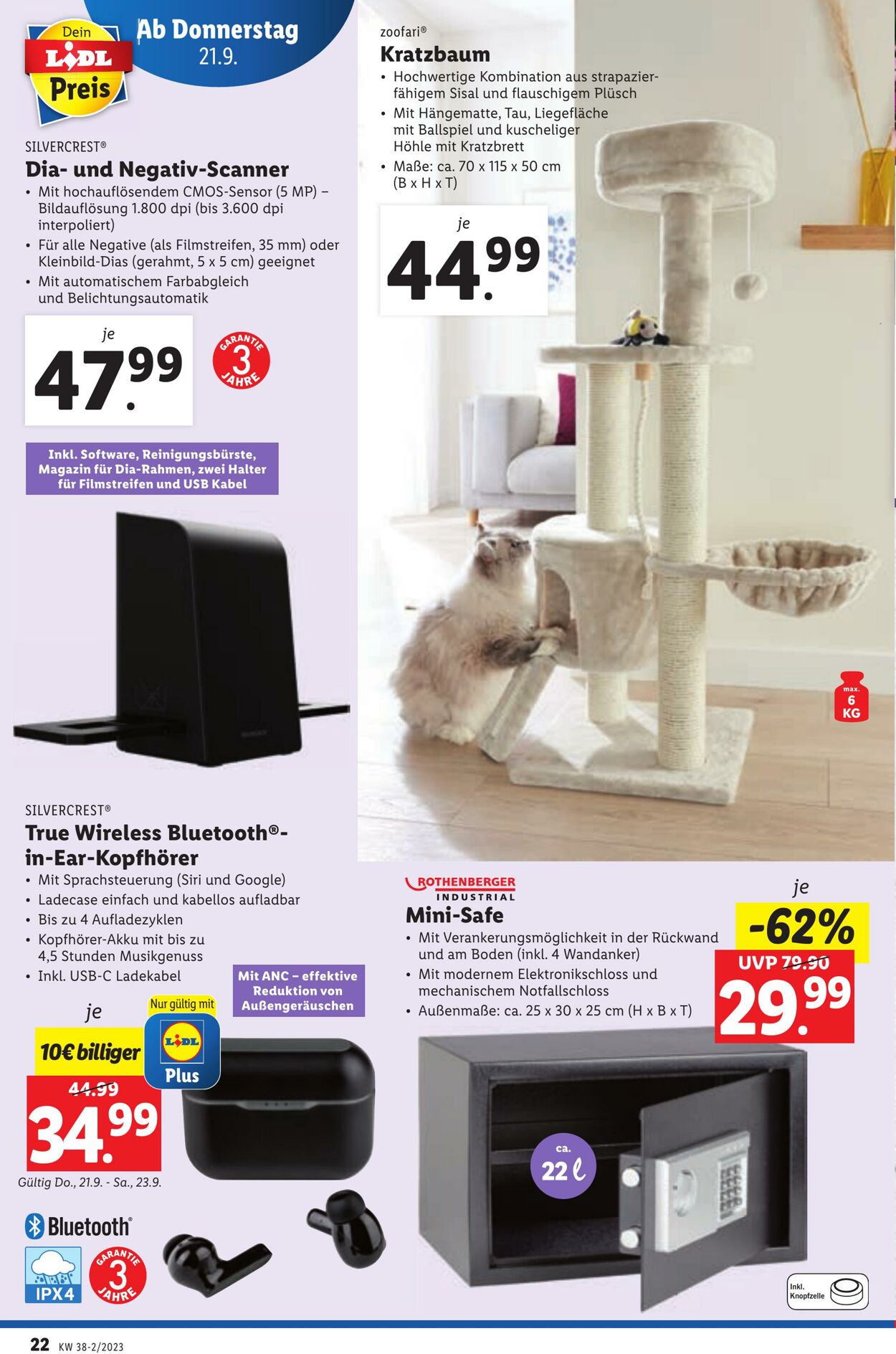 Prospekt Lidl 21.09.2023 - 23.09.2023