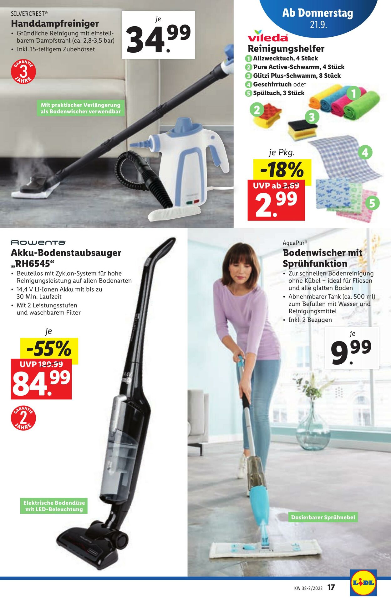 Prospekt Lidl 21.09.2023 - 23.09.2023