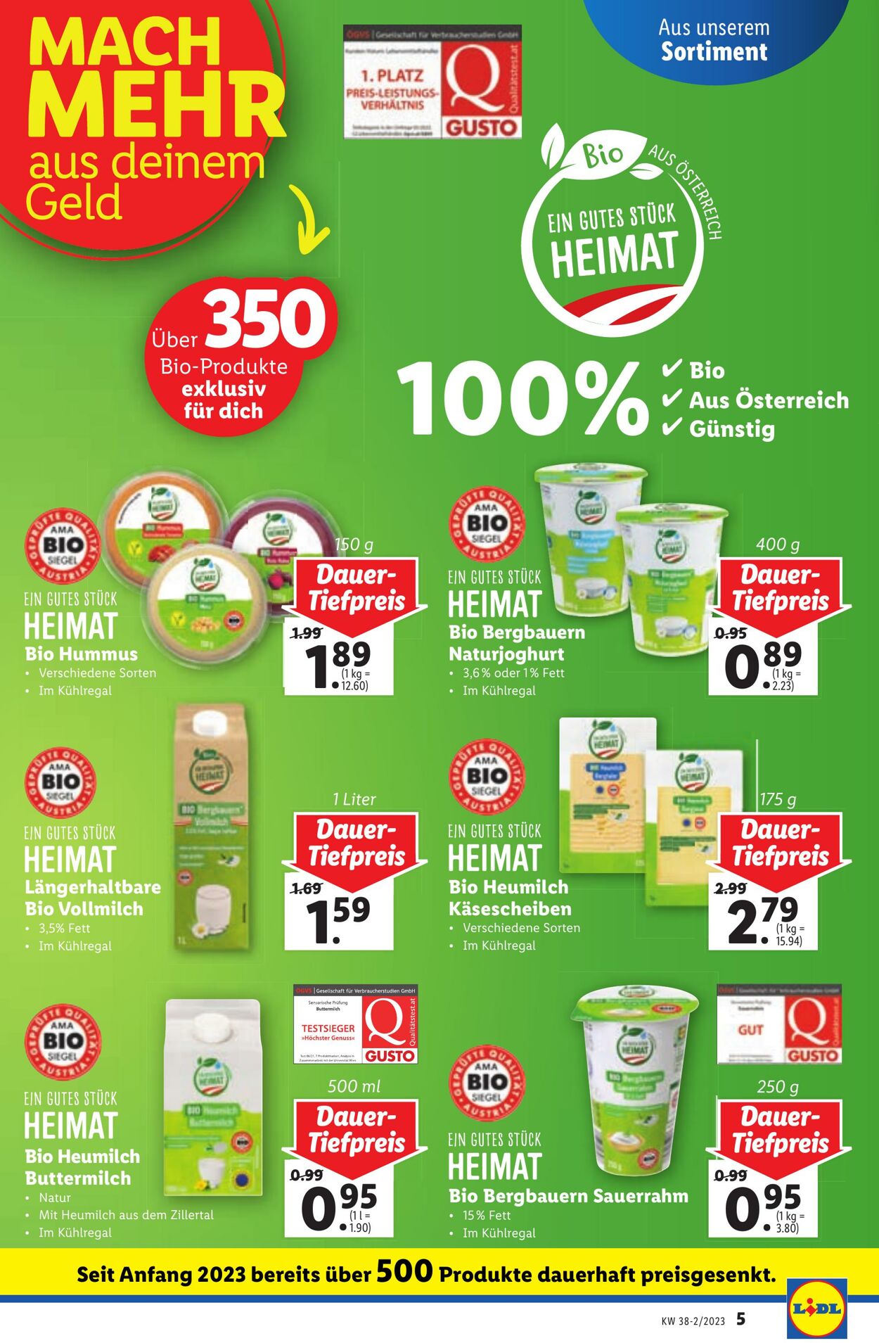 Prospekt Lidl 21.09.2023 - 23.09.2023