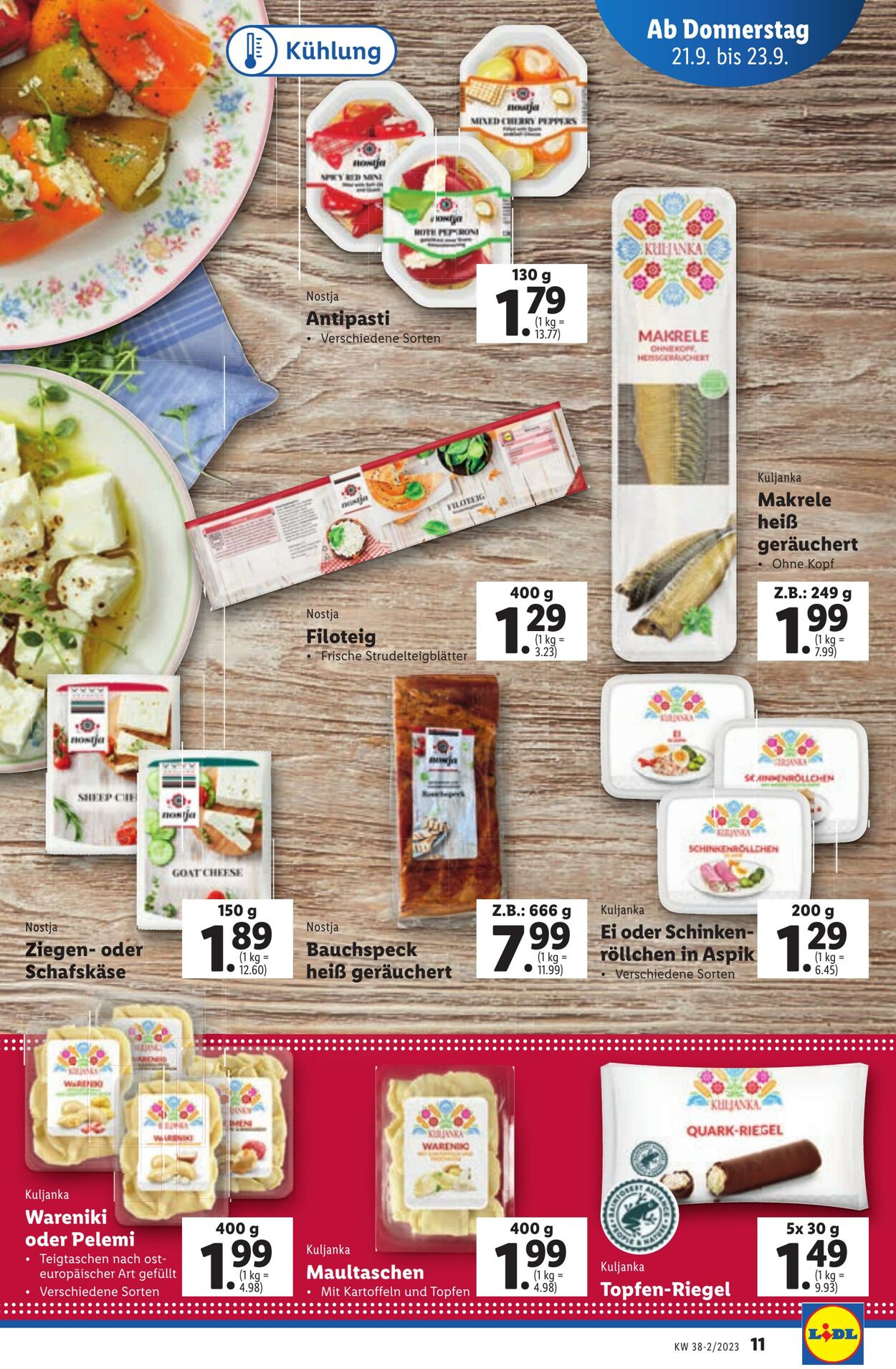 Prospekt Lidl 21.09.2023 - 23.09.2023