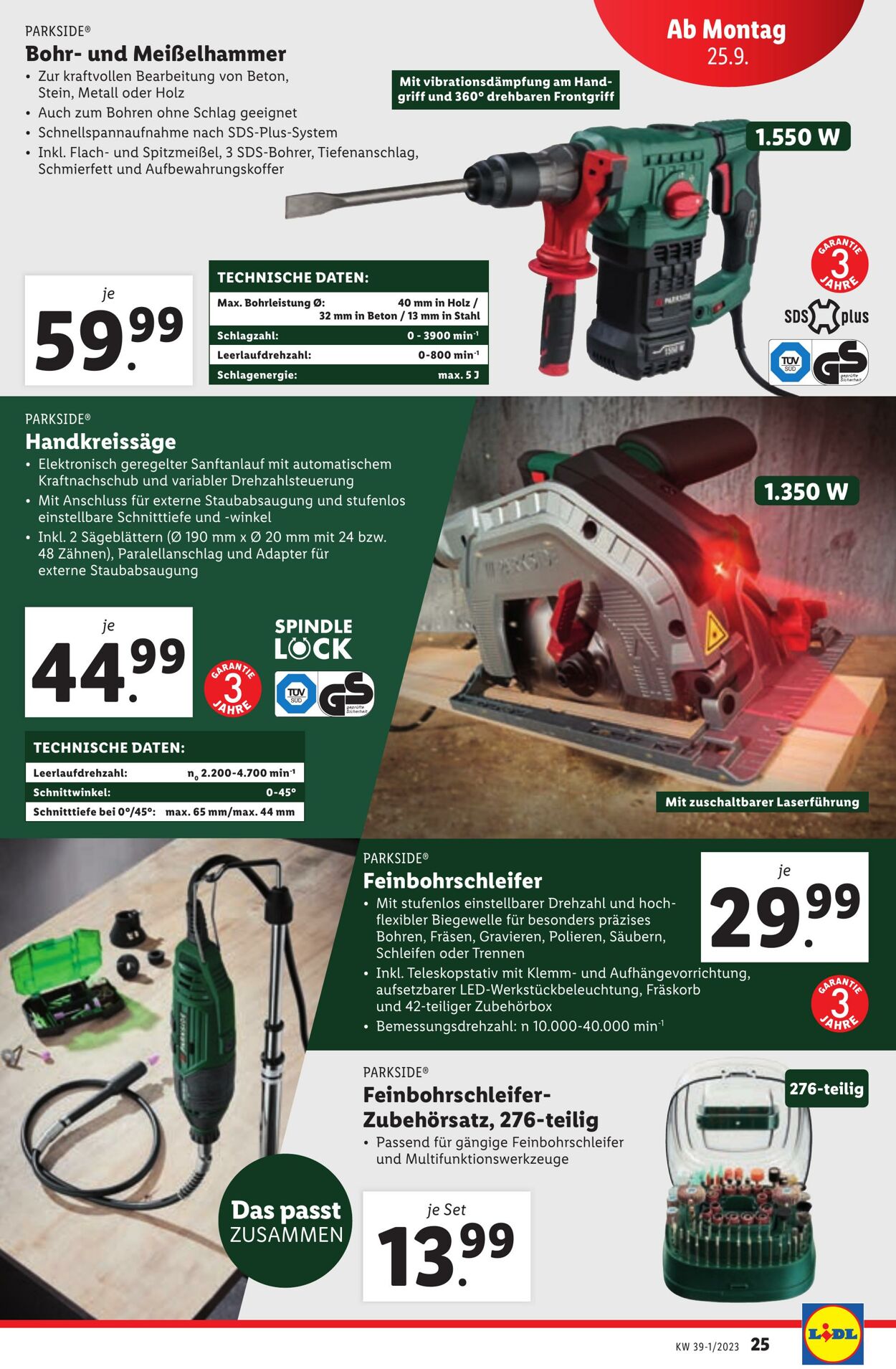 Prospekt Lidl 21.09.2023 - 23.09.2023