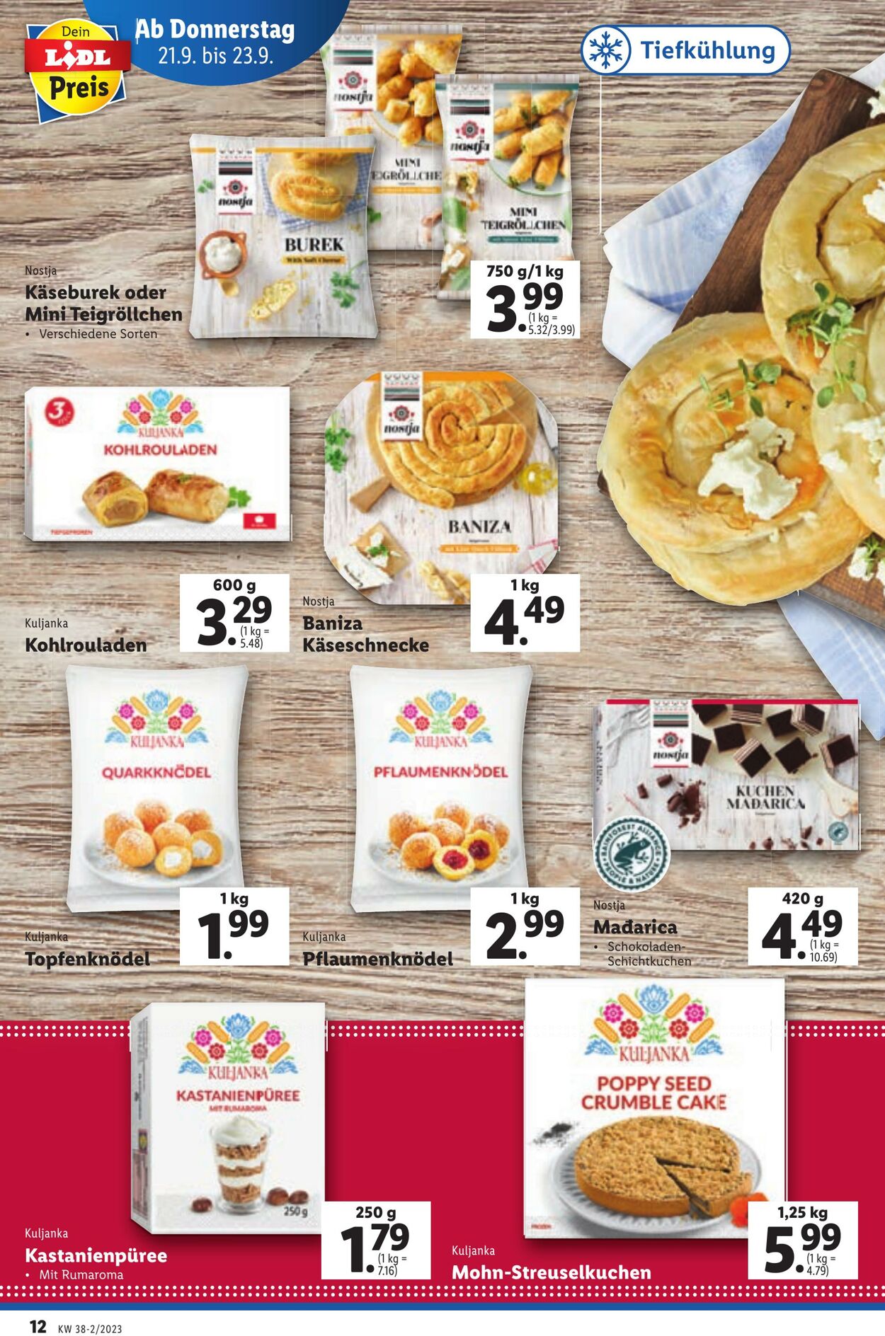 Prospekt Lidl 21.09.2023 - 23.09.2023