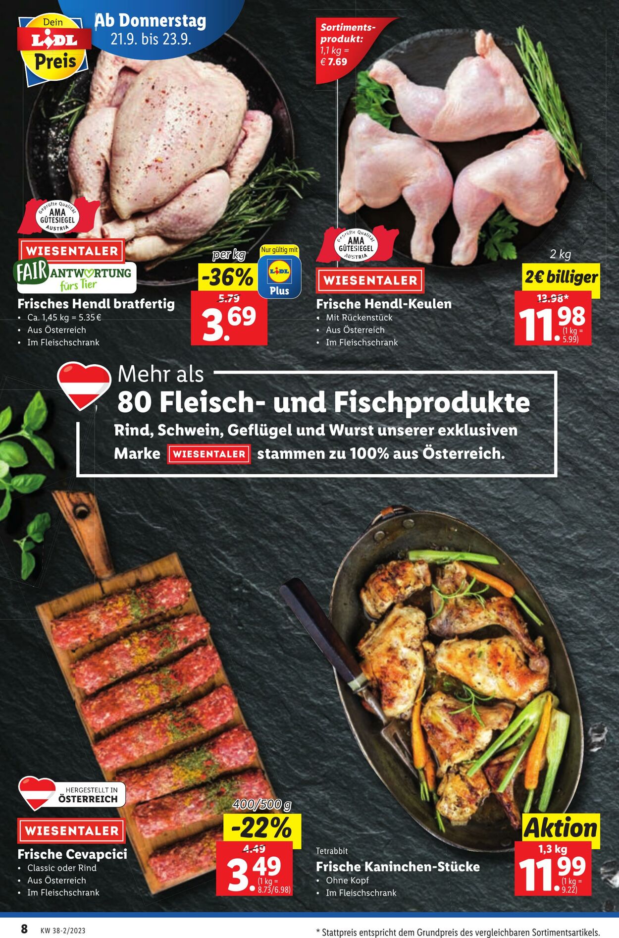 Prospekt Lidl 21.09.2023 - 23.09.2023