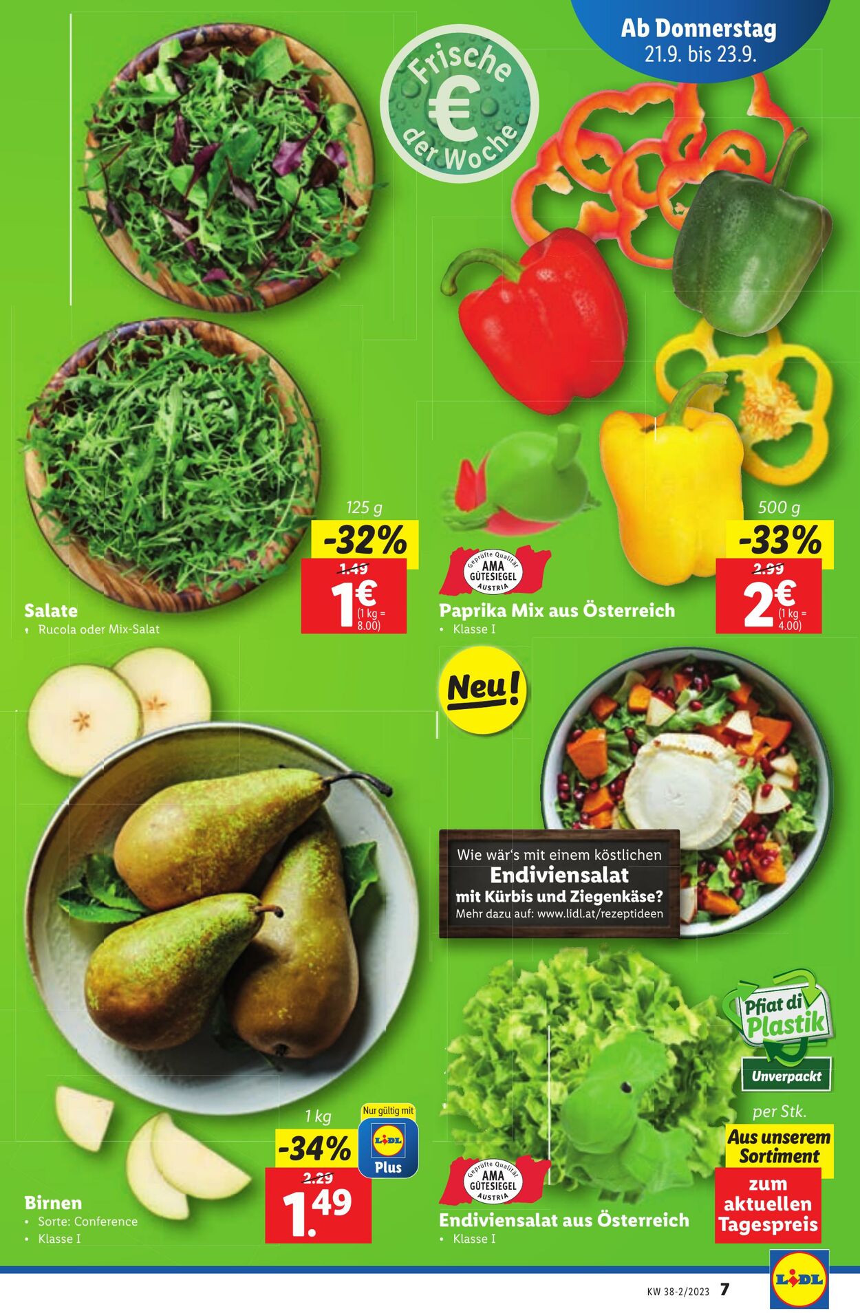 Prospekt Lidl 21.09.2023 - 23.09.2023