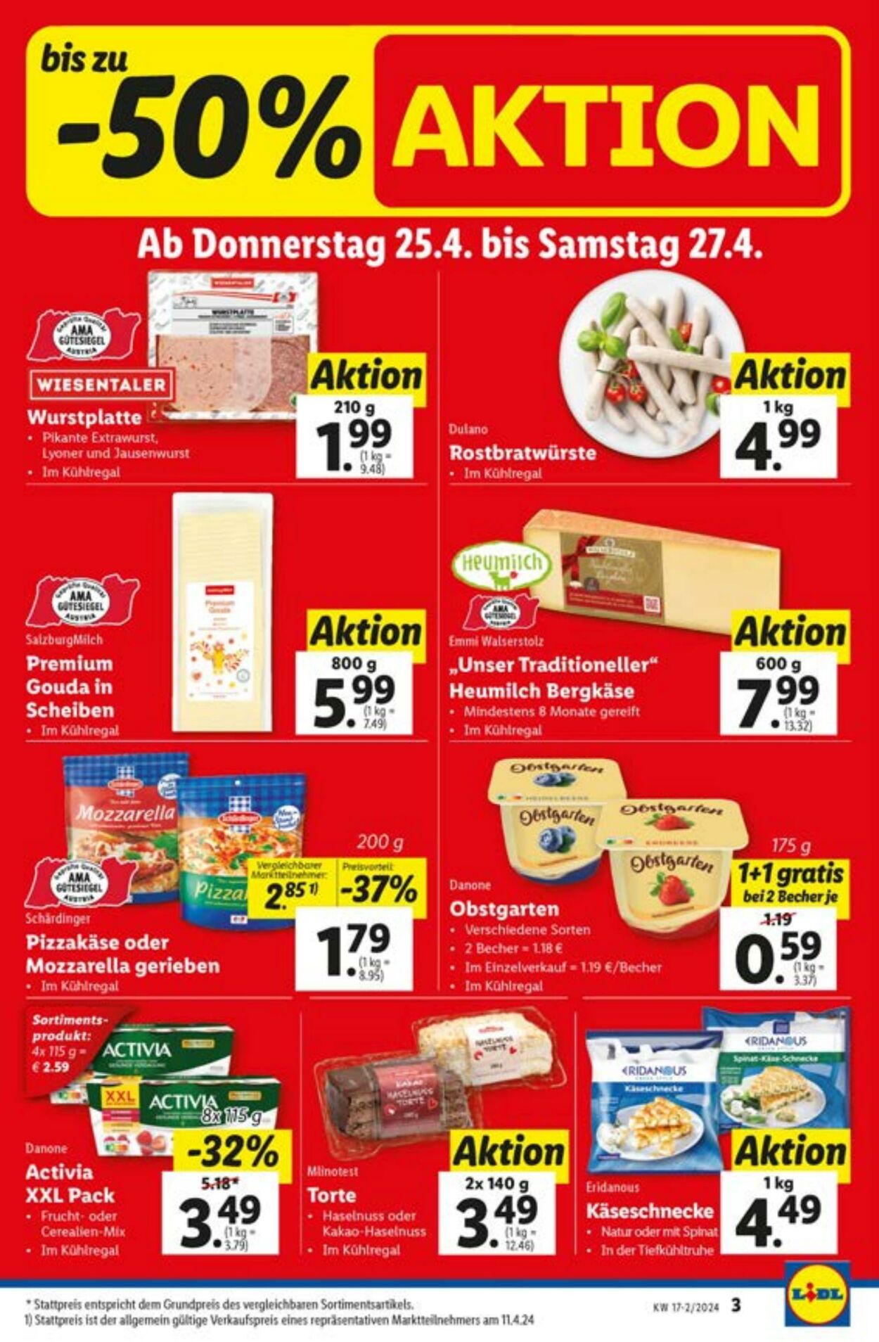 Prospekt Lidl 25.04.2024 - 30.04.2024