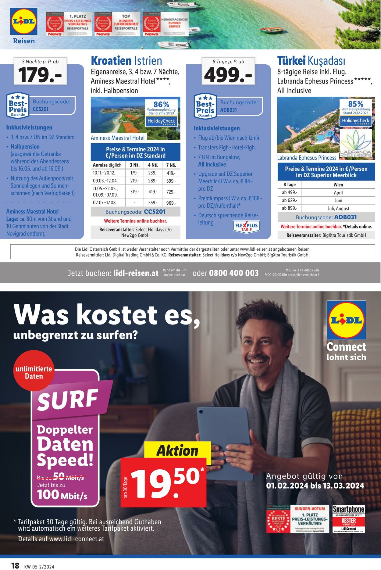 Prospekt Lidl 01.02.2024 - 07.02.2024