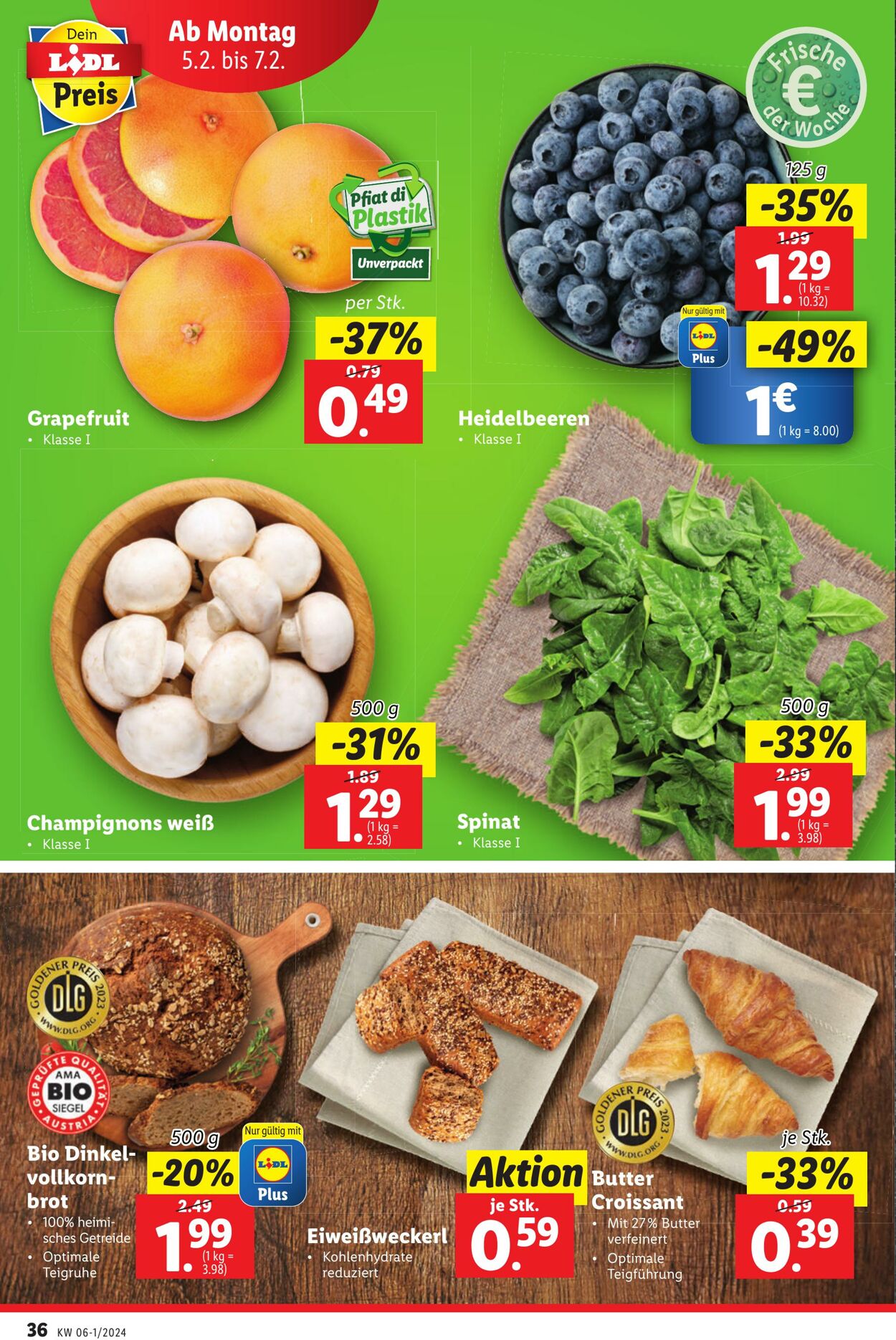 Prospekt Lidl 01.02.2024 - 07.02.2024