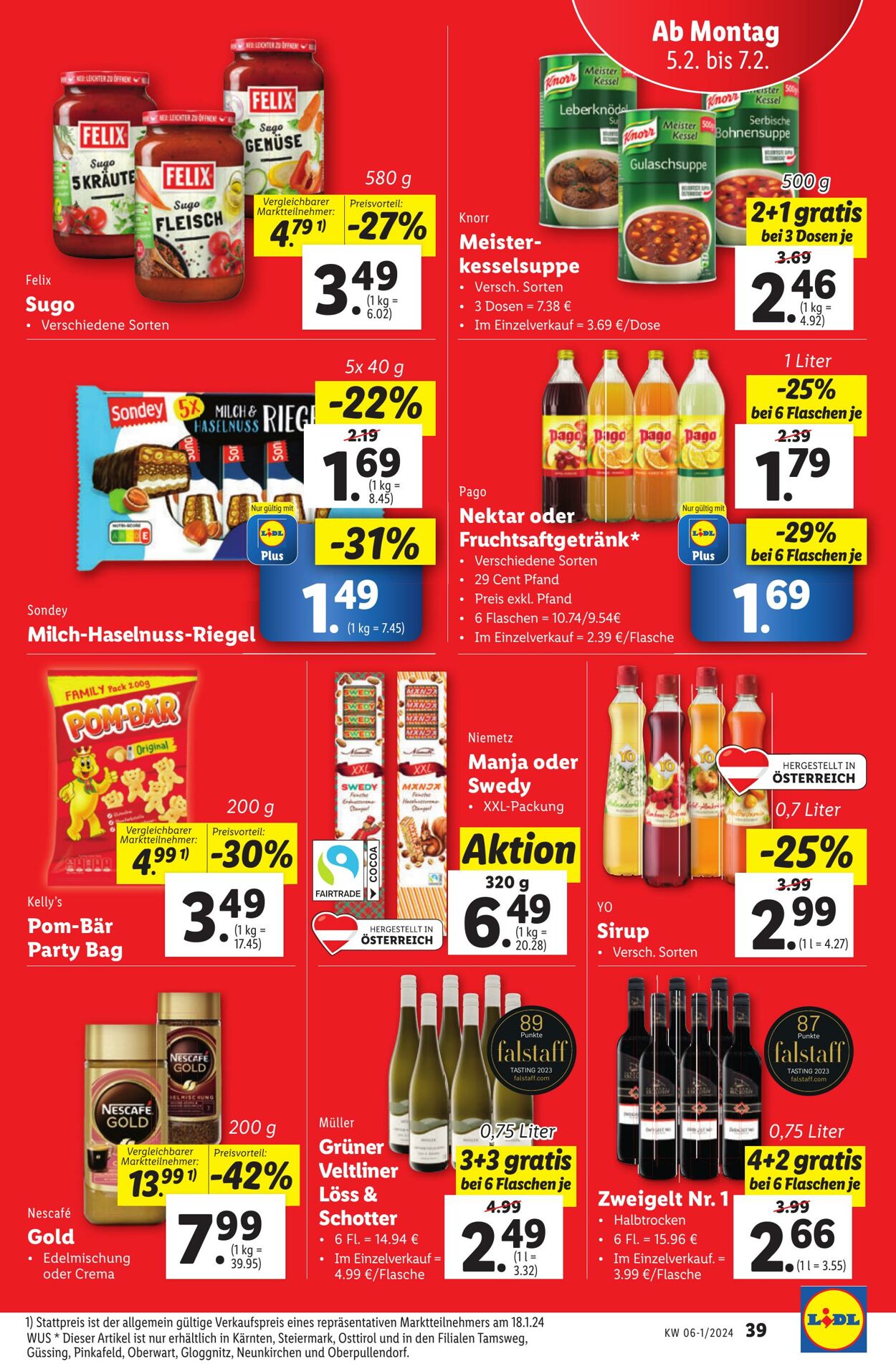 Prospekt Lidl 01.02.2024 - 07.02.2024