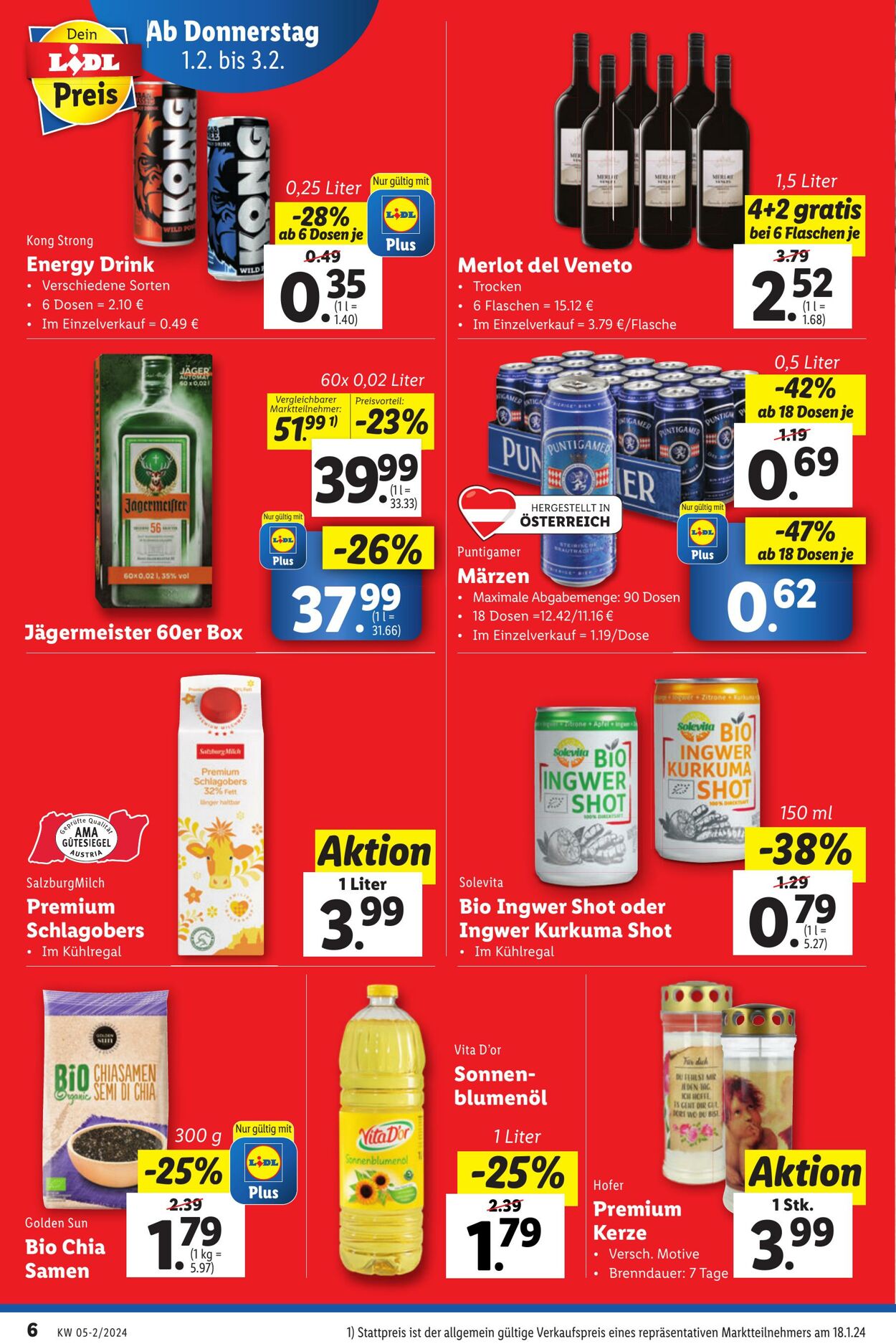 Prospekt Lidl 01.02.2024 - 07.02.2024