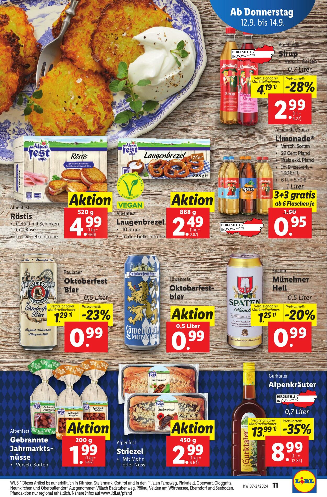 Prospekt Lidl 12.09.2024 - 18.09.2024