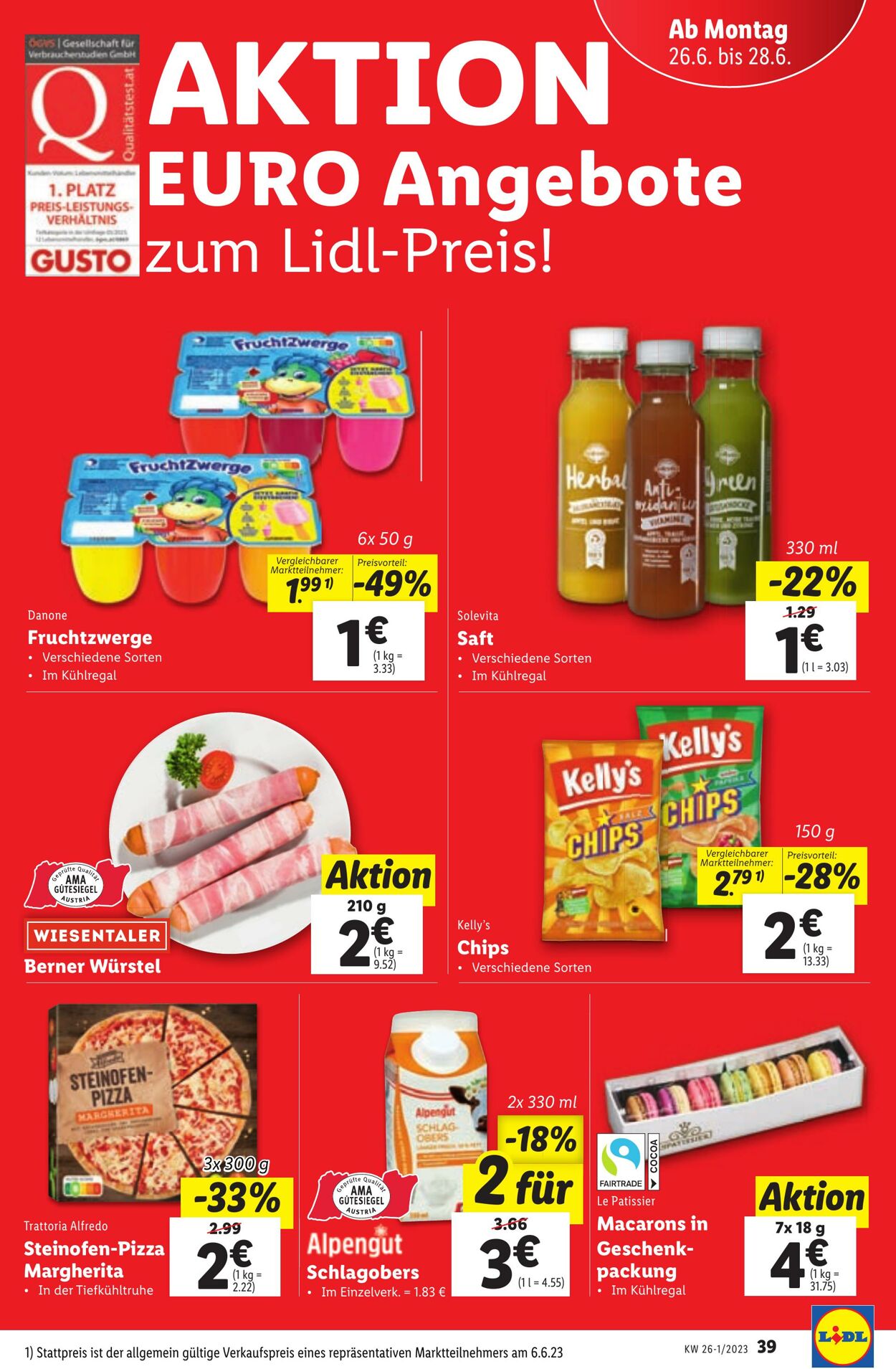 Prospekt Lidl 22.06.2023 - 28.06.2023