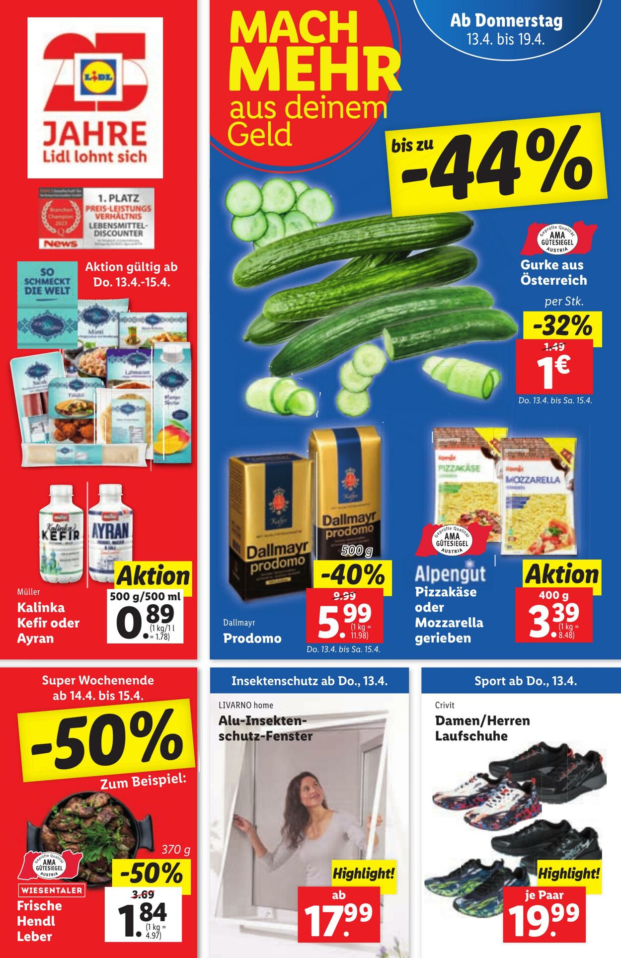 Prospekt Lidl 13.04.2023 - 19.04.2023