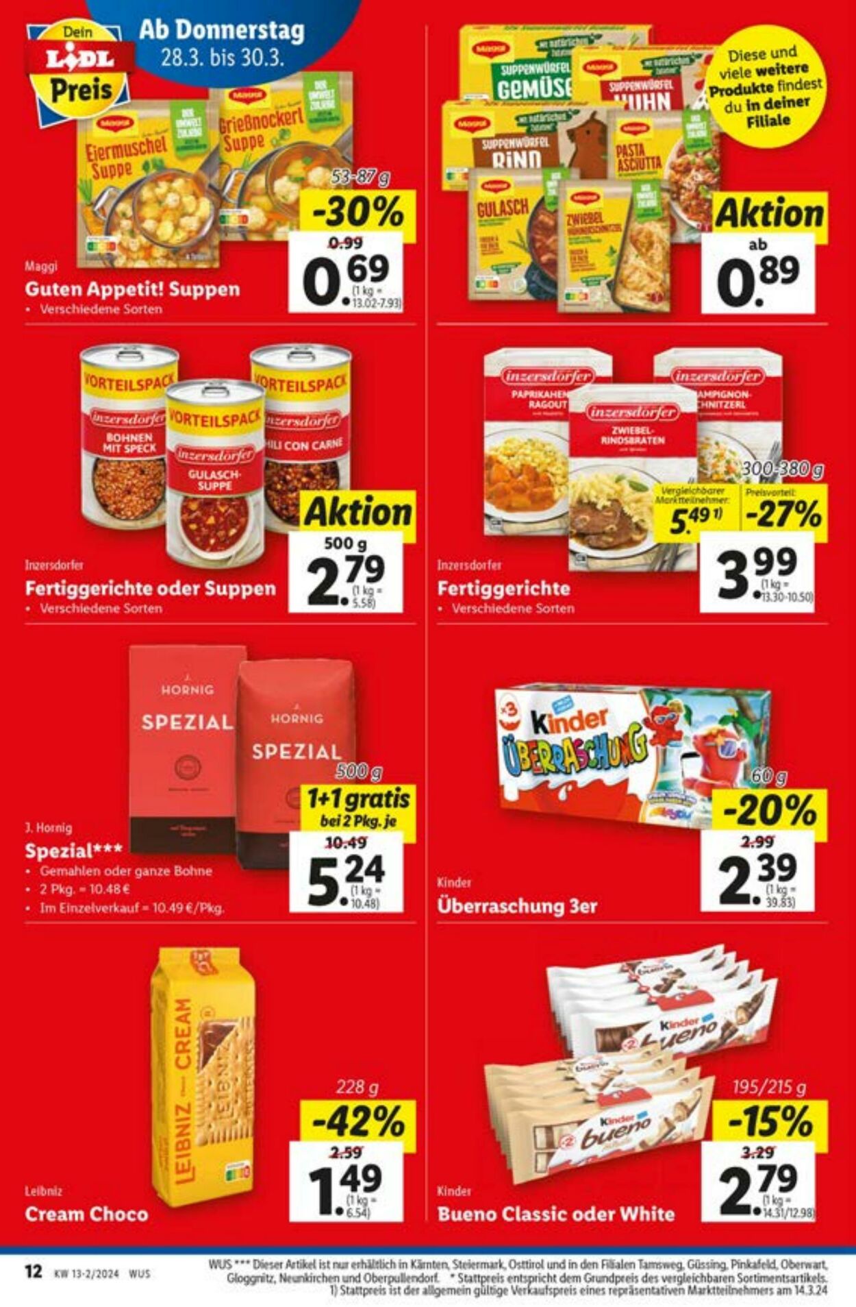 Prospekt Lidl 28.03.2024 - 03.04.2024