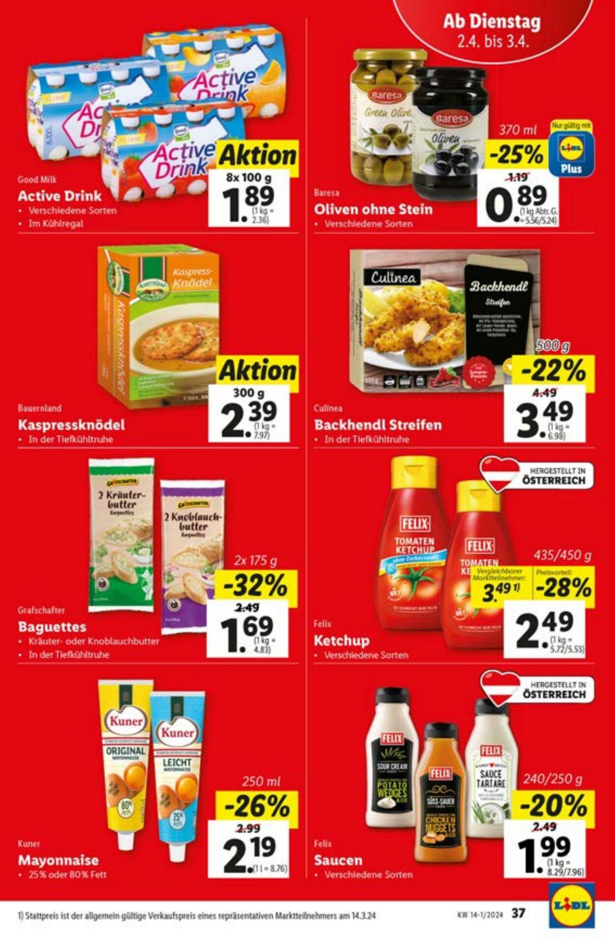 Prospekt Lidl 28.03.2024 - 03.04.2024