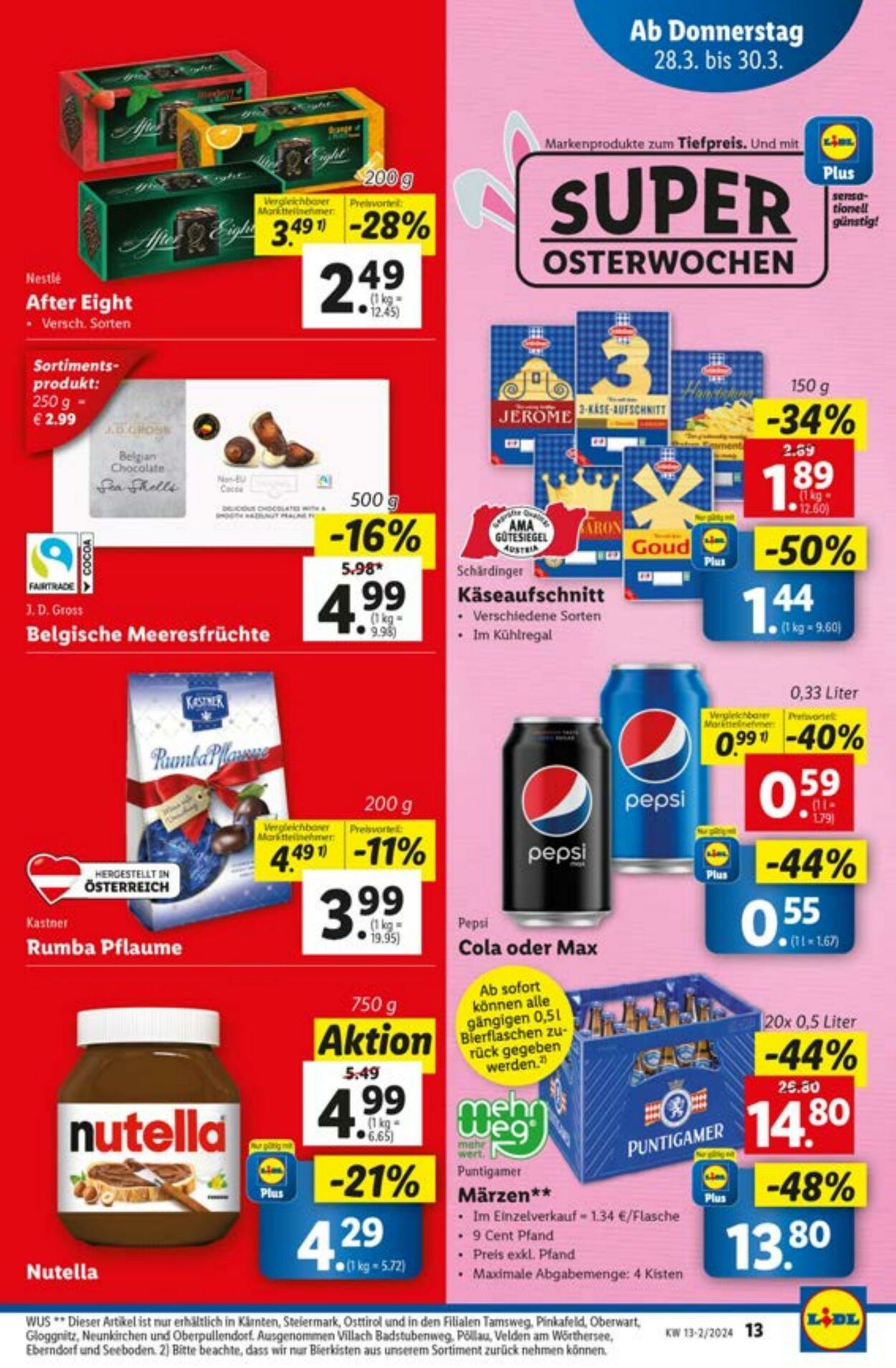 Prospekt Lidl 28.03.2024 - 03.04.2024