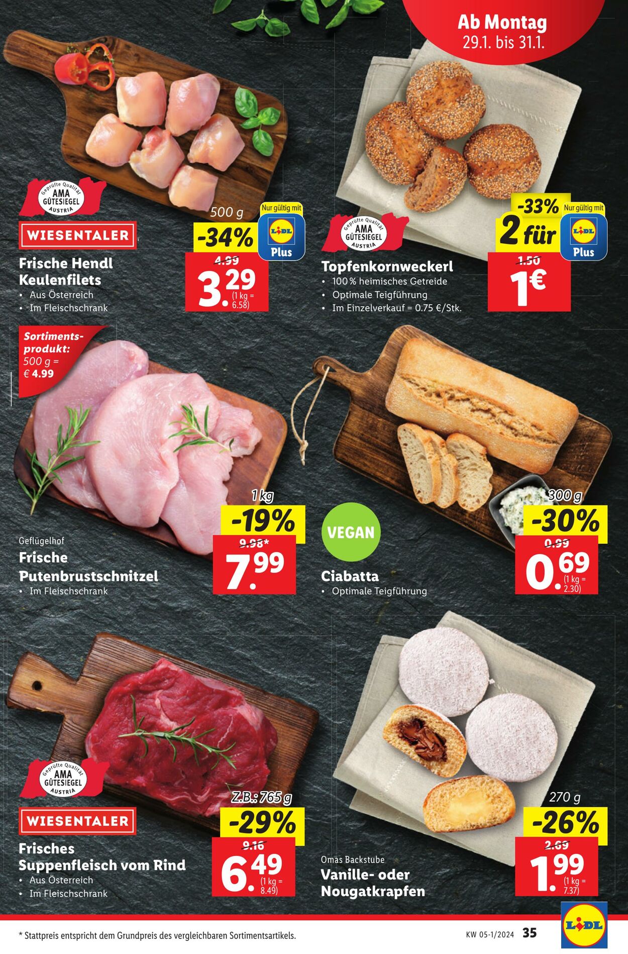 Prospekt Lidl 25.01.2024 - 27.01.2024