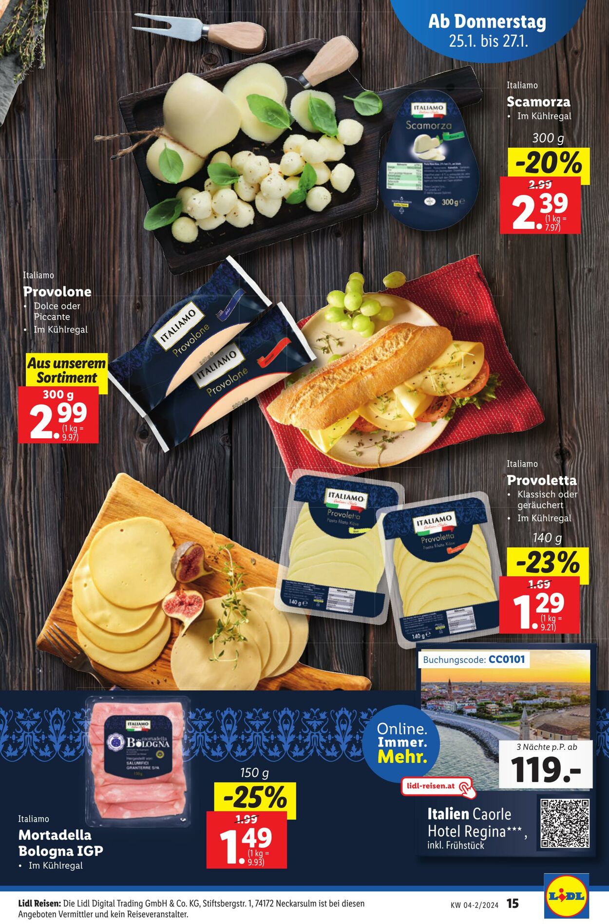 Prospekt Lidl 25.01.2024 - 27.01.2024