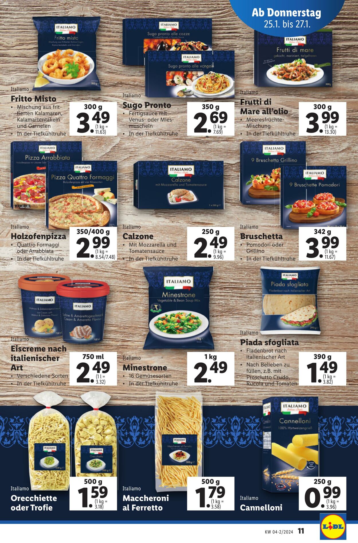 Prospekt Lidl 25.01.2024 - 27.01.2024