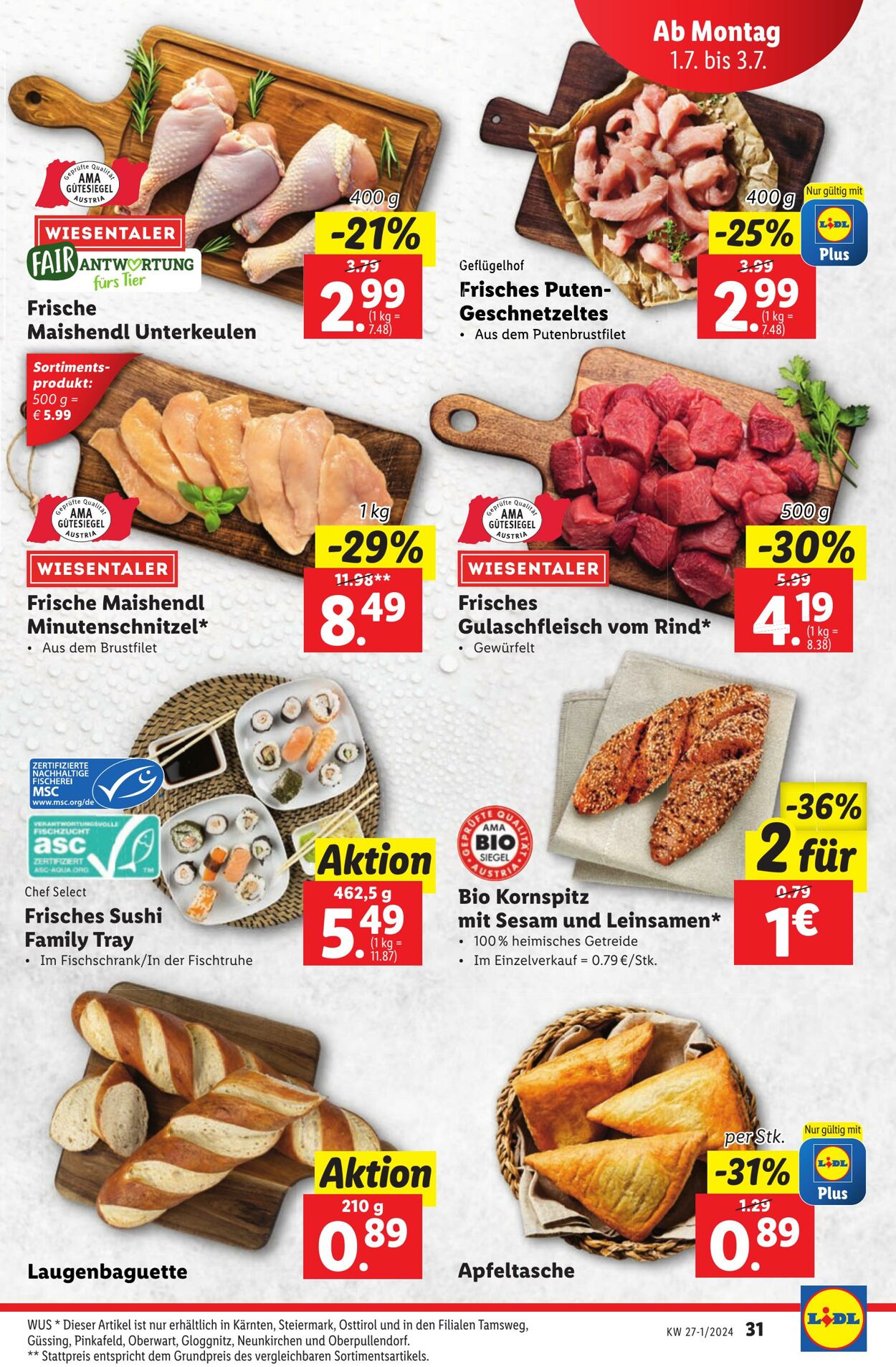 Prospekt Lidl 27.06.2024 - 03.07.2024