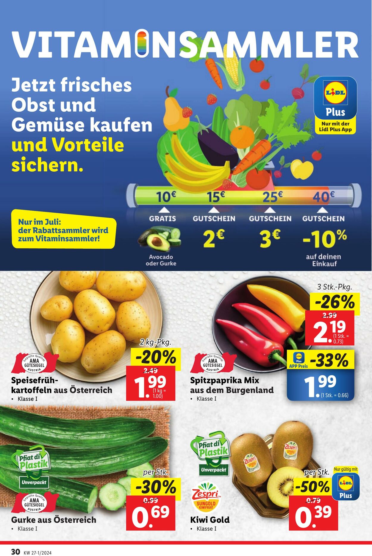 Prospekt Lidl 27.06.2024 - 03.07.2024