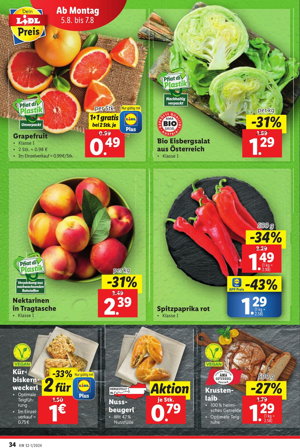 Prospekt Lidl 01.08.2024 - 03.08.2024