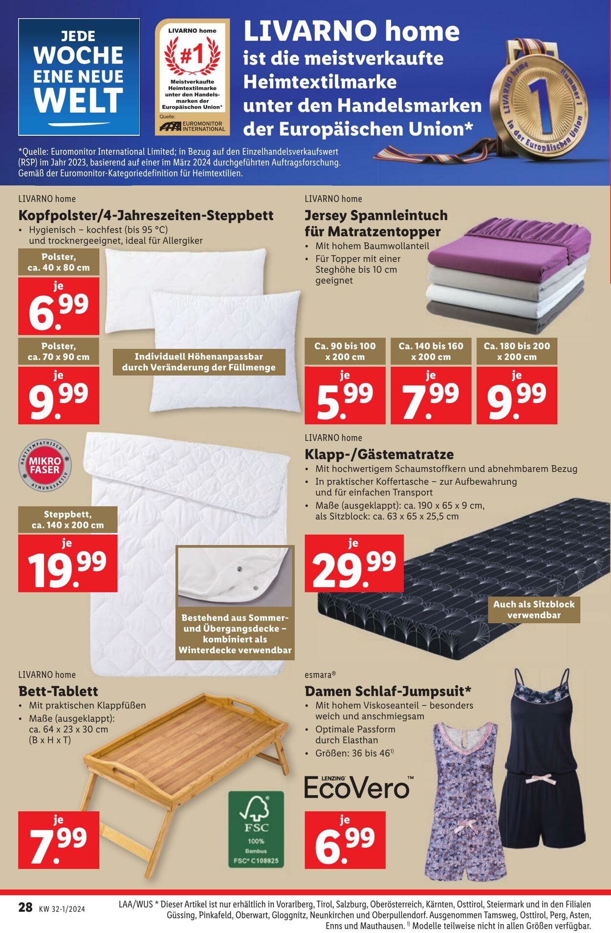 Prospekt Lidl 01.08.2024 - 03.08.2024